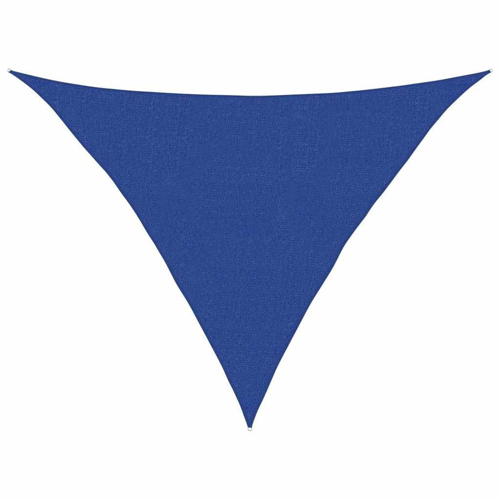 vidaXL Sonnensegel Sonnensegel 160 g/m² Blau 2,5x2,5x3,5 m HDPE, (1-tlg)