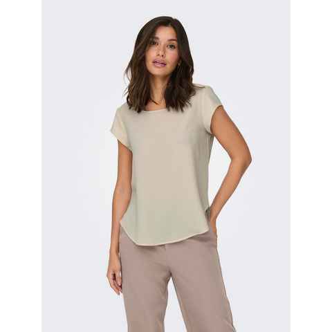 ONLY Kurzarmbluse ONLVIC S/S SOLID TOP NOOS PTM