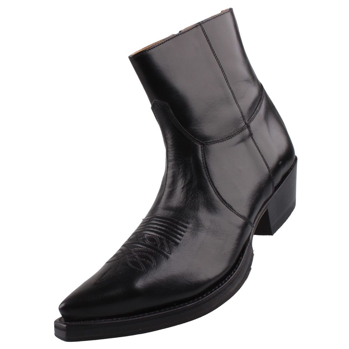 Sendra Boots 7826-Crust Negro Ter.Vr Negro Stiefelette