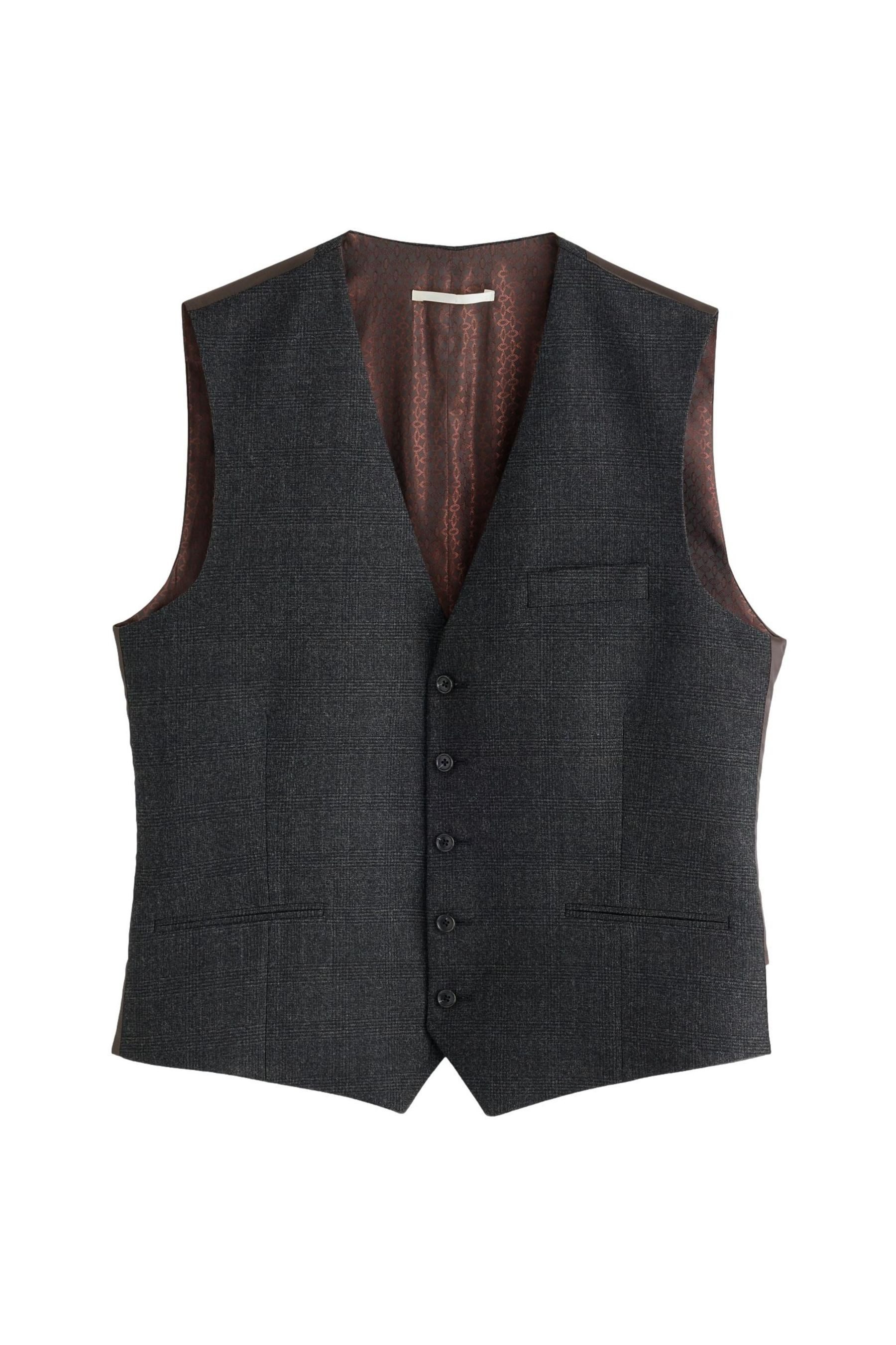 Next Anzugweste Tailored Fit Anzugweste aus Wollgemisch mit (1-tlg)