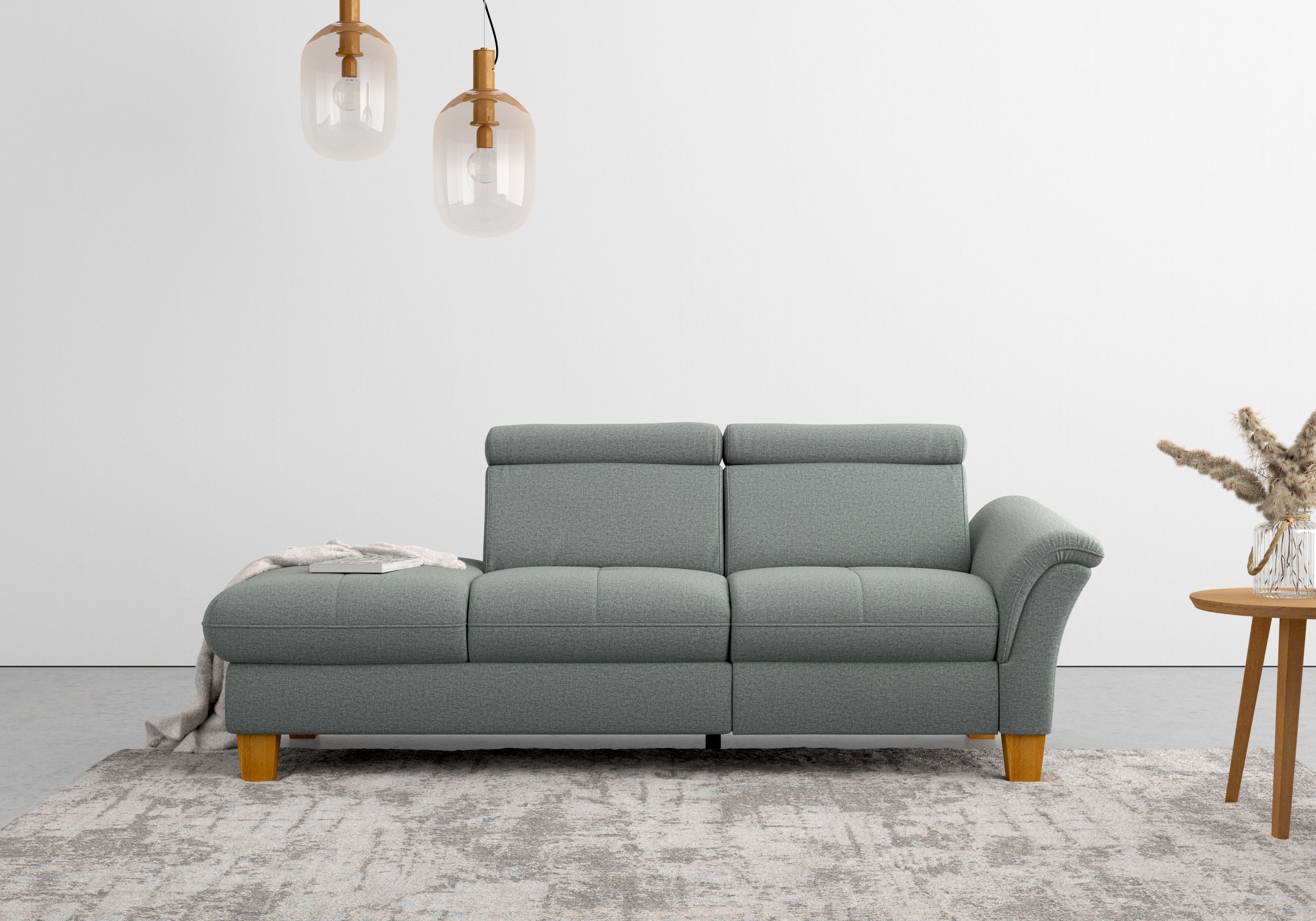 Home affaire Recamiere Lindgren, wahlweise motorische TV-Funktion, Bettkasten und Kopfteilverstellung