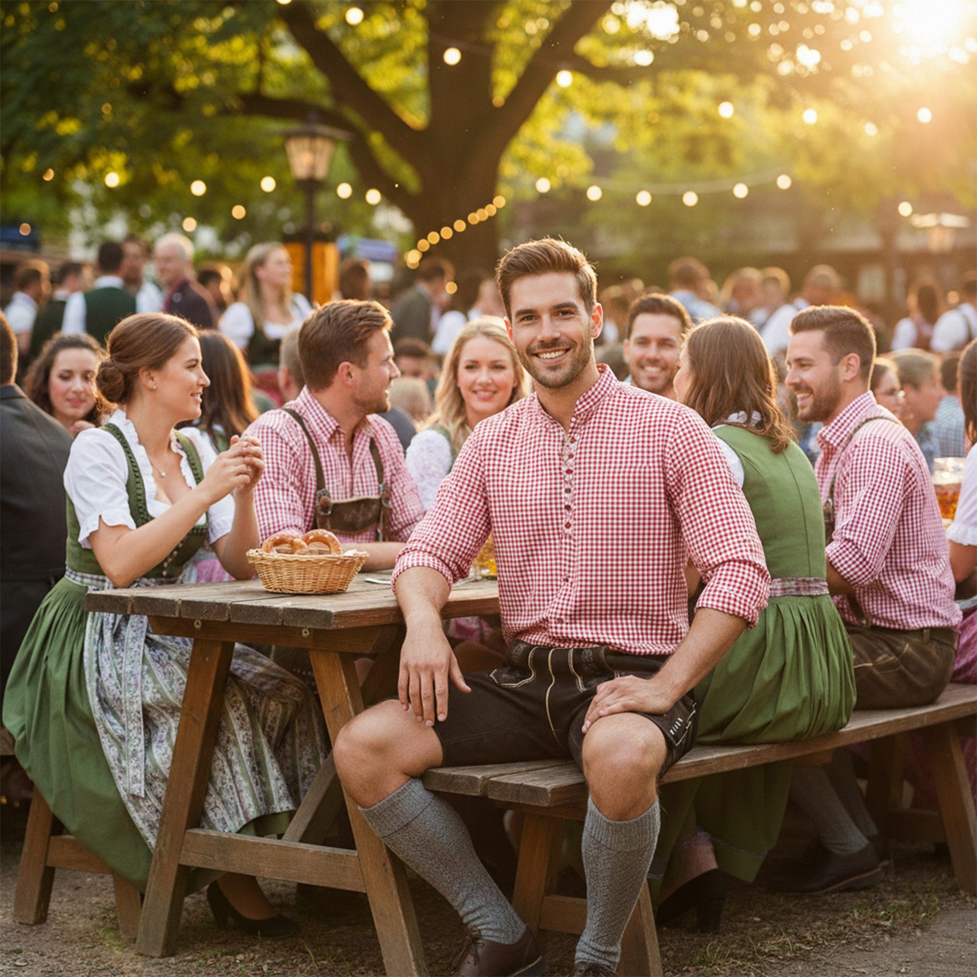 German Wear Trachtenhemd GW120x-EW-SK Trachtenhemd für Trachtenlederhosen m günstig online kaufen
