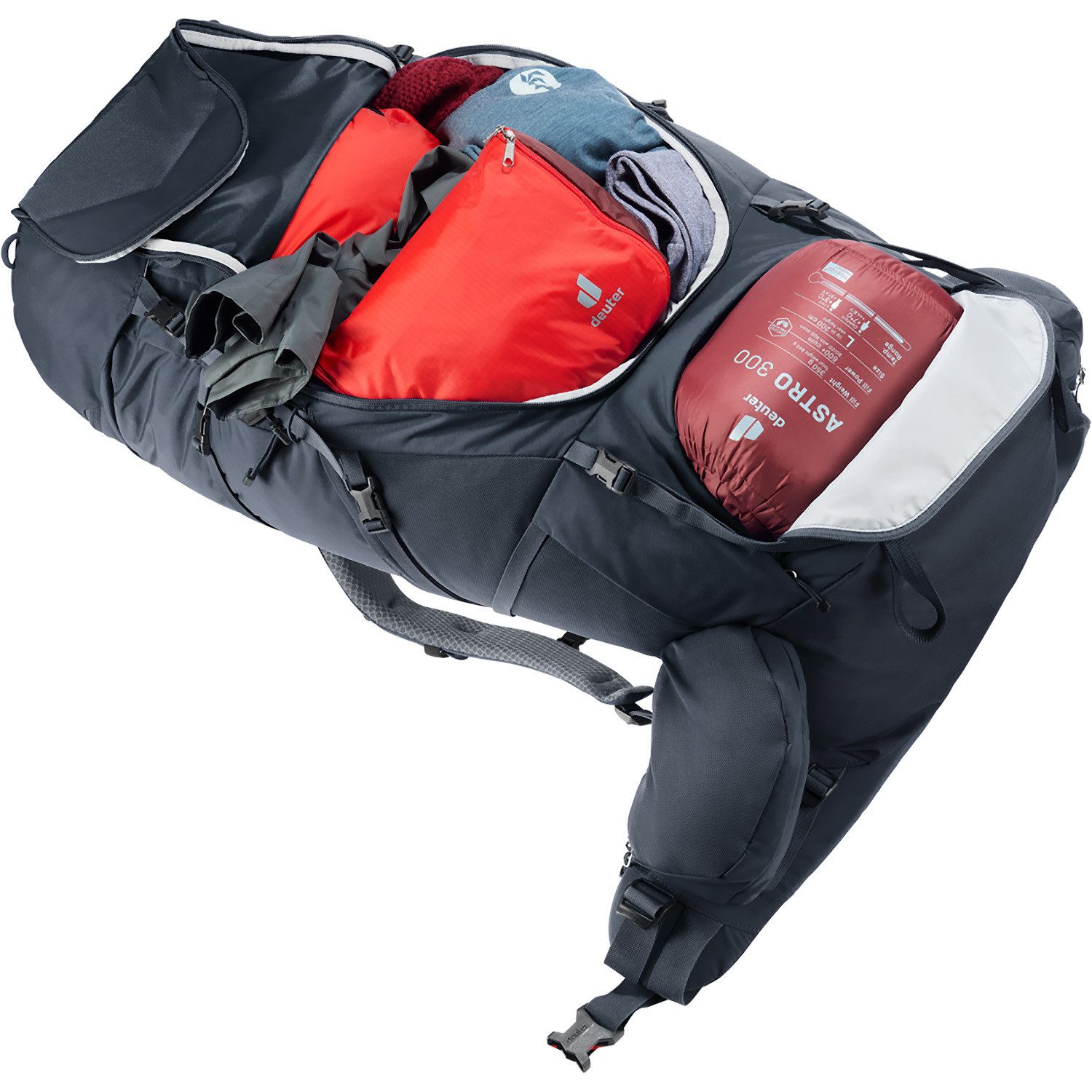 deuter Wanderrucksack Trekkingrucksack Aircontact Core 70+10