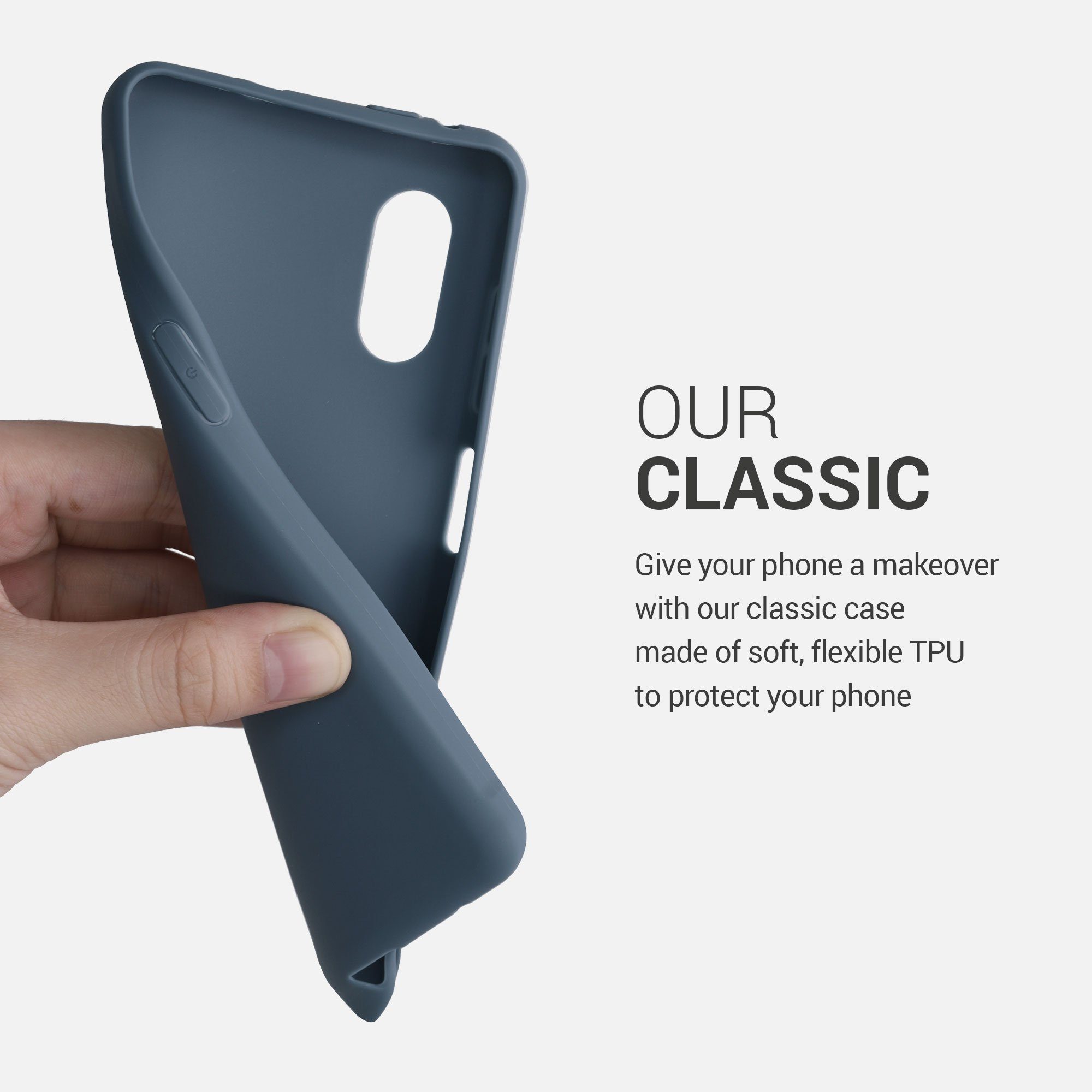 kwmobile Handyhülle Hülle für Samsung Galaxy Xcover Pro, Hülle Silikon - Soft Handyhülle - Handy Case Cover