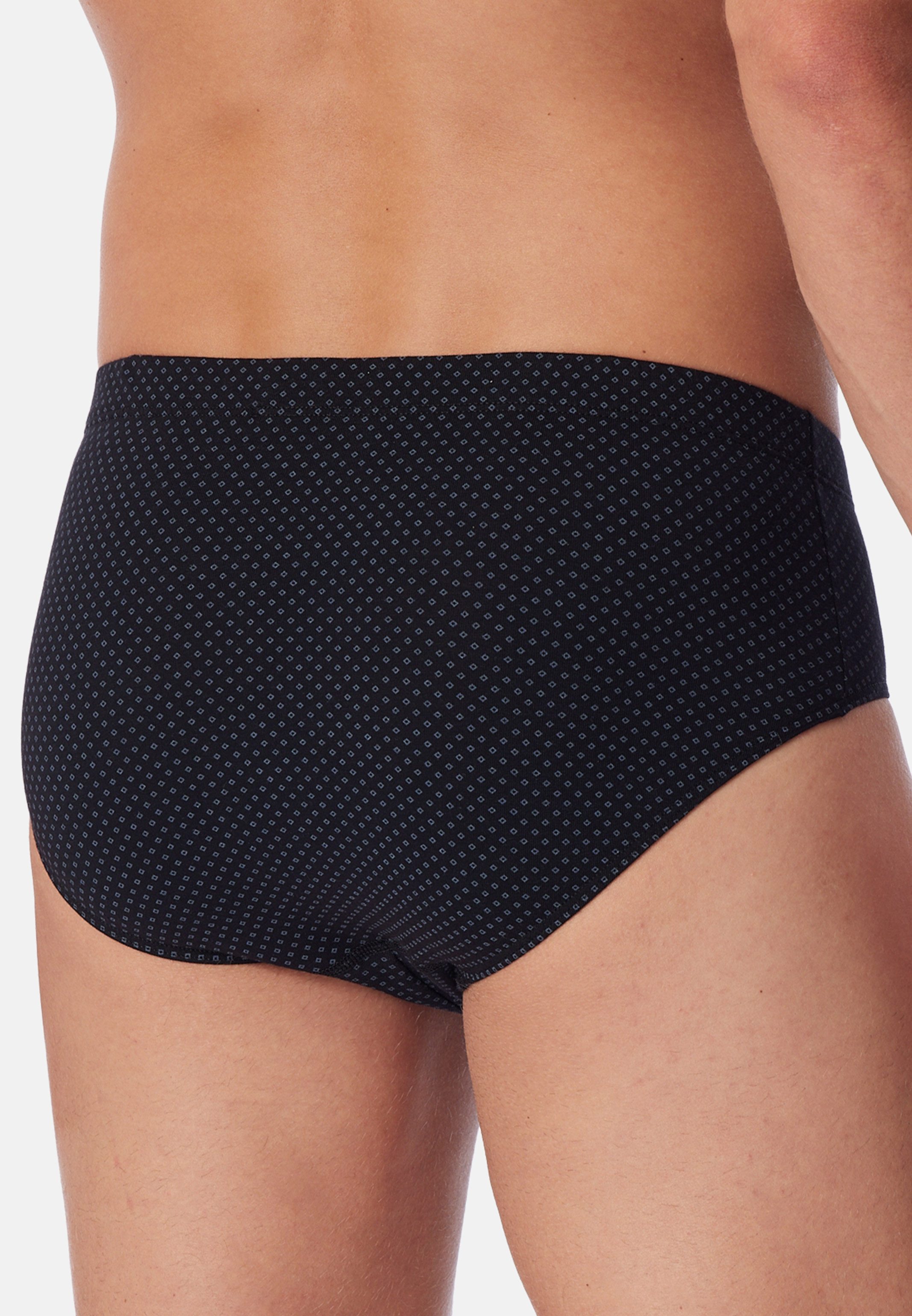 Schiesser Slip 3er Pack Cotton Casual Cotton (Spar-Set, 3-St) Mini Slip / Unterhose - Baumwolle - ohne Eingriff - Atmungsaktiv