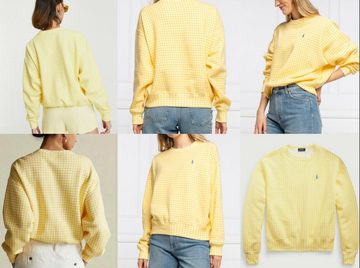 Ralph Lauren Sweatshirt POLO RALPH LAUREN Gingham Check Sweatshirt Karo Sweater Pullover Pulli