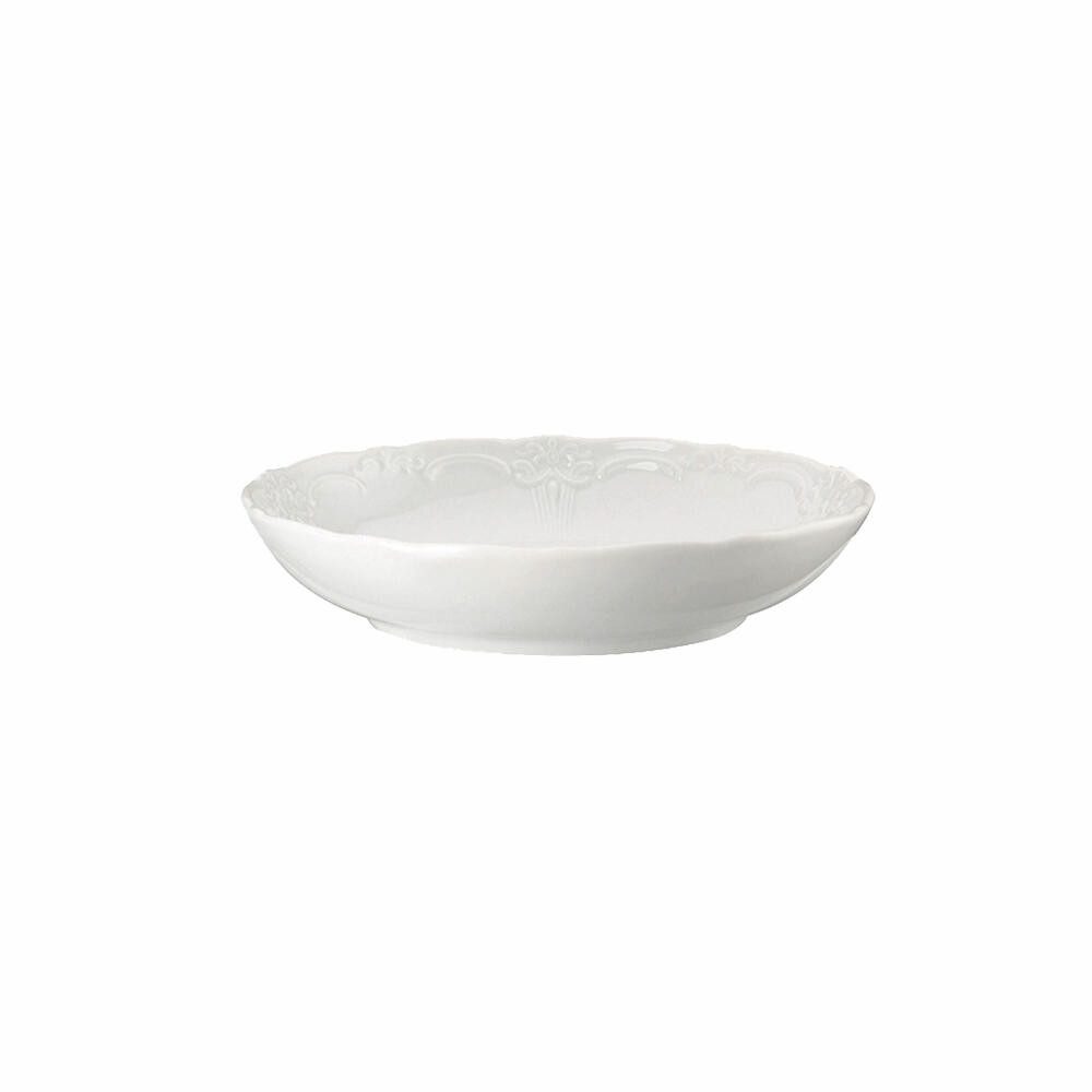 Hutschenreuther Schale Baronesse flach Weiß, 13 cm, Porzellan