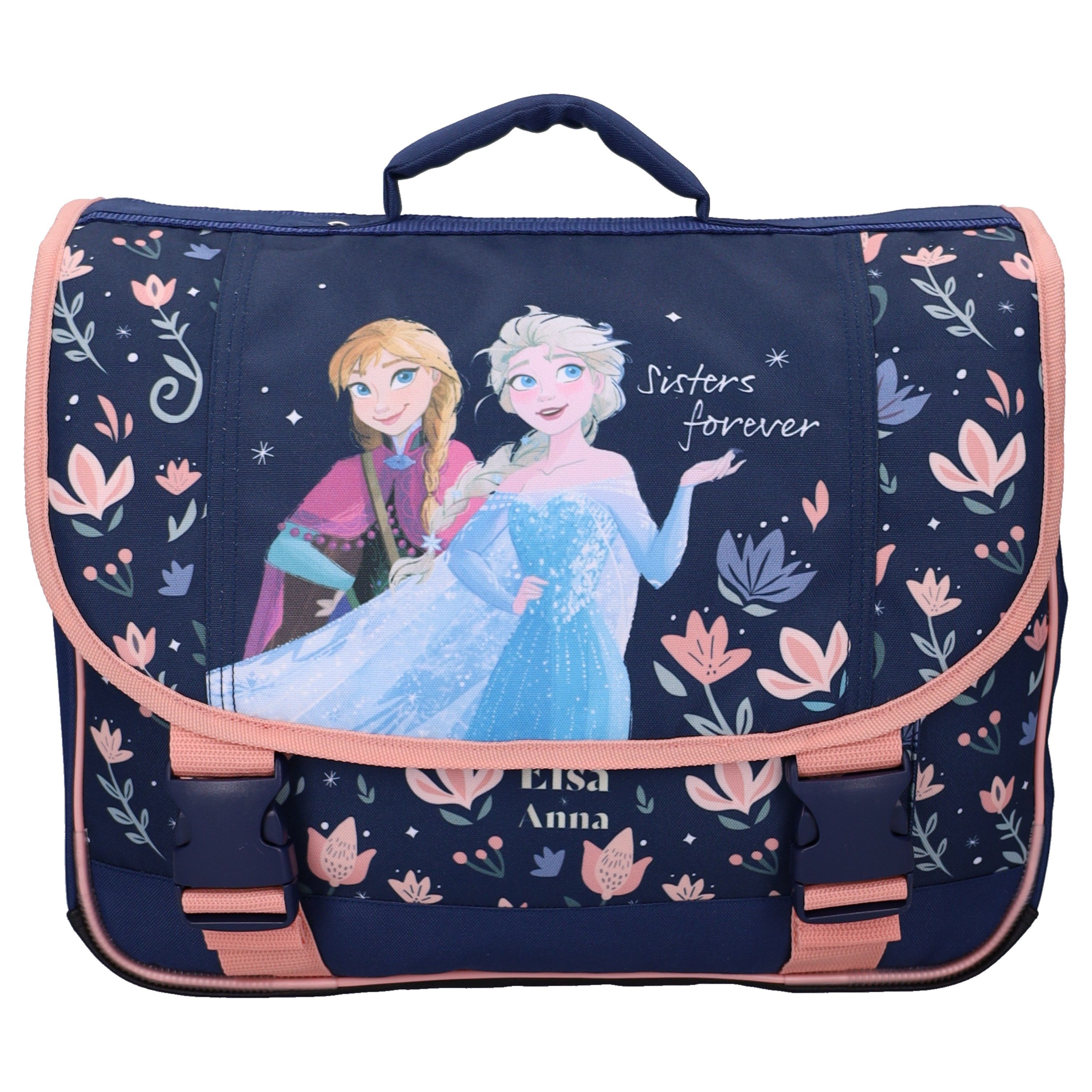 Disney Frozen Kinderrucksack Louder Than Love Mädchenrucksack mit zwei Fächern und Motiv