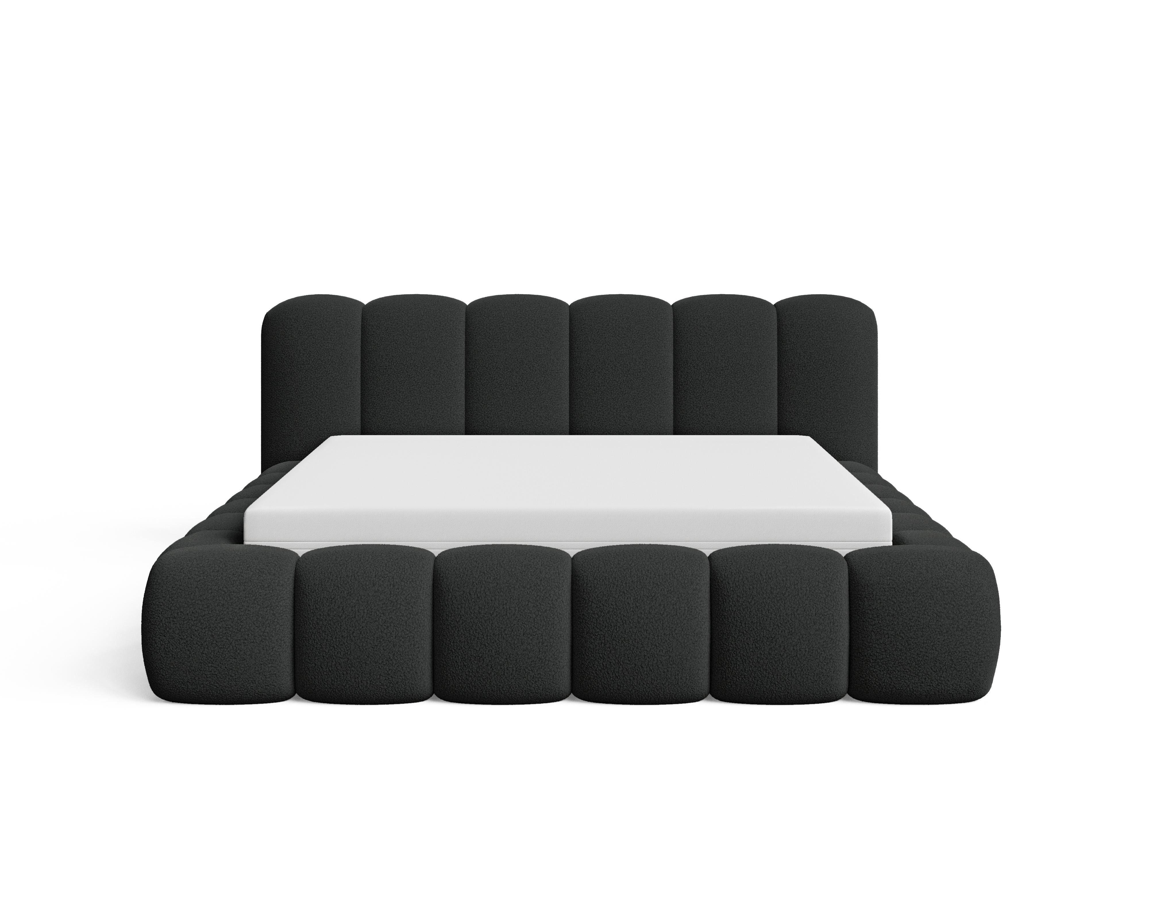 Chilly Möbel Polsterbett Stoff mit Stauraum und Hubfunktion Holzrahmen (Boxbett ohne Matratze in vielen Farben, 1-tlg., 140x200 160x200 180x200 200x200cm), gepo – Bild 5 von 5