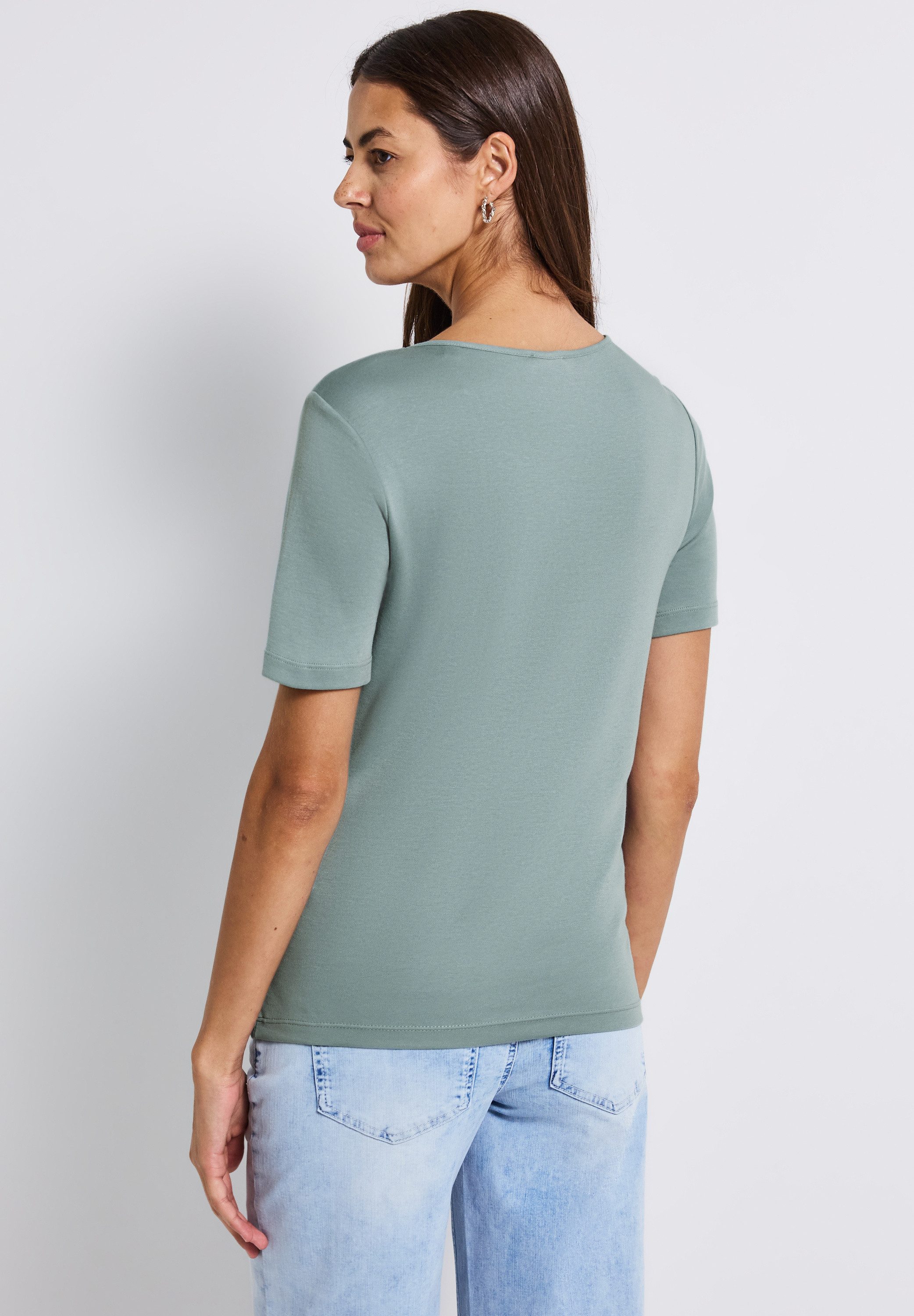 STREET ONE T-Shirt, im soften Baumwoll-Mix günstig online kaufen