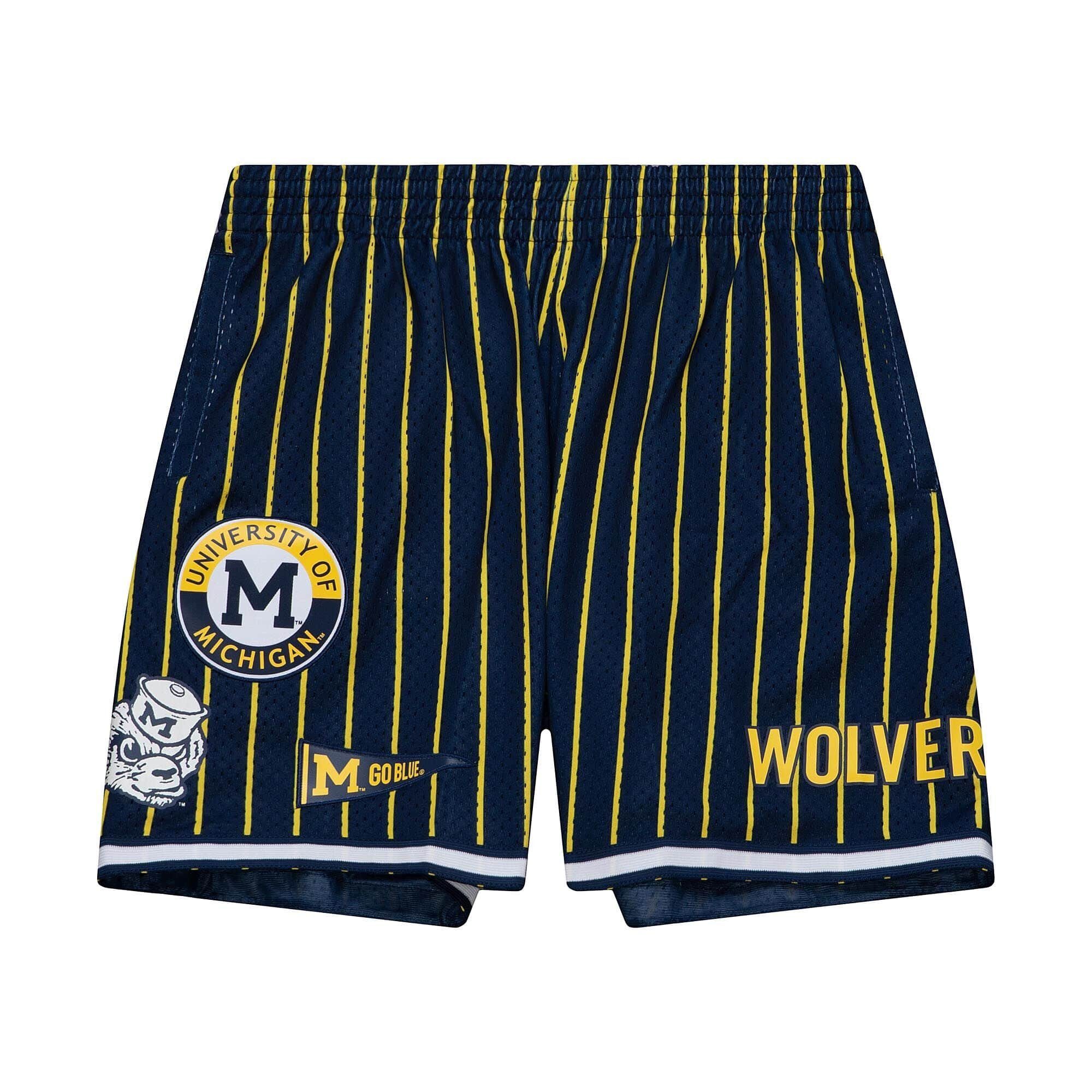 Michigan Shorts Of Mitchell University Ness Hometown &
