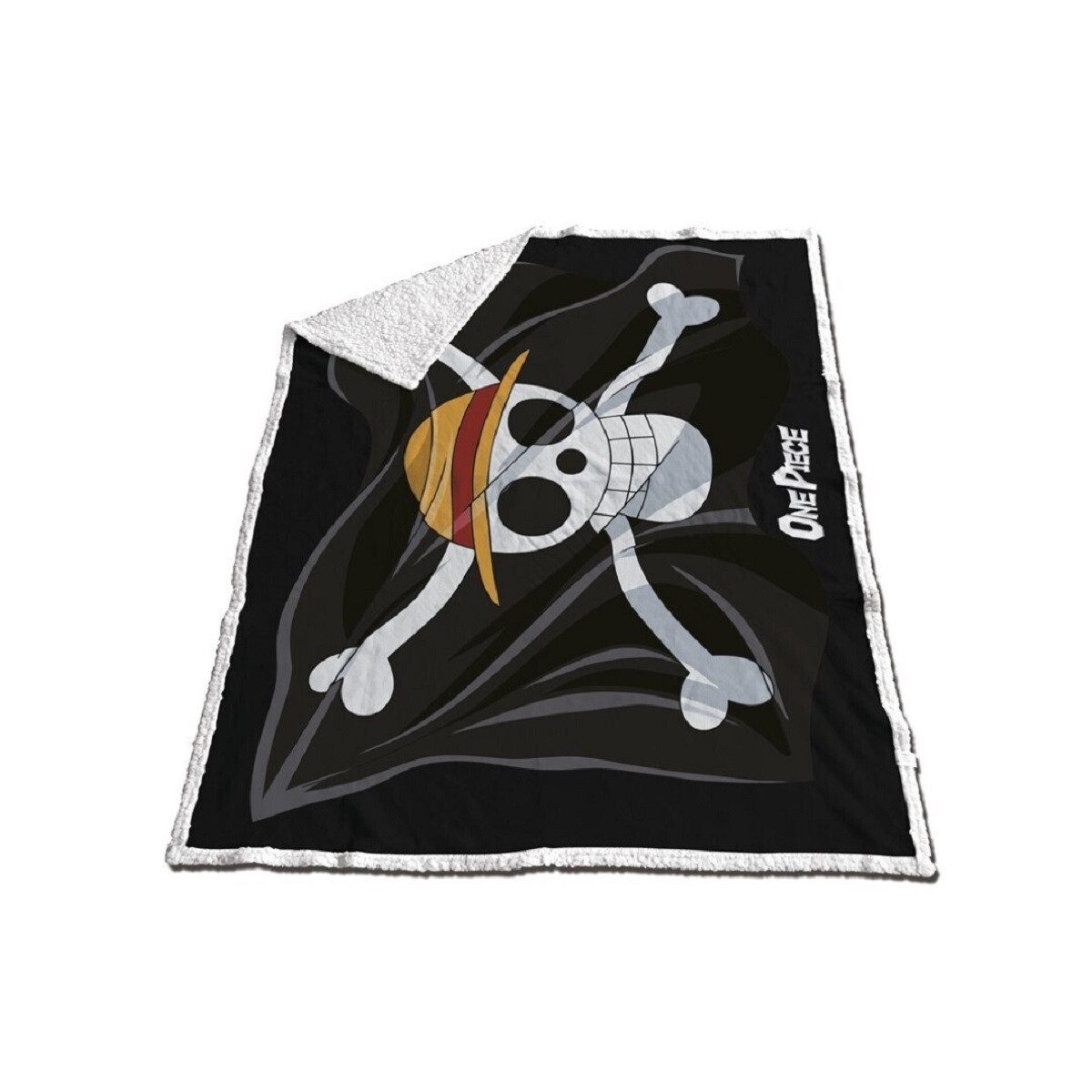 Wohndecke Sherpa Decke – Superweiche Kuscheldecke 130x170 cm für Anime-Fans, One Piece Anime