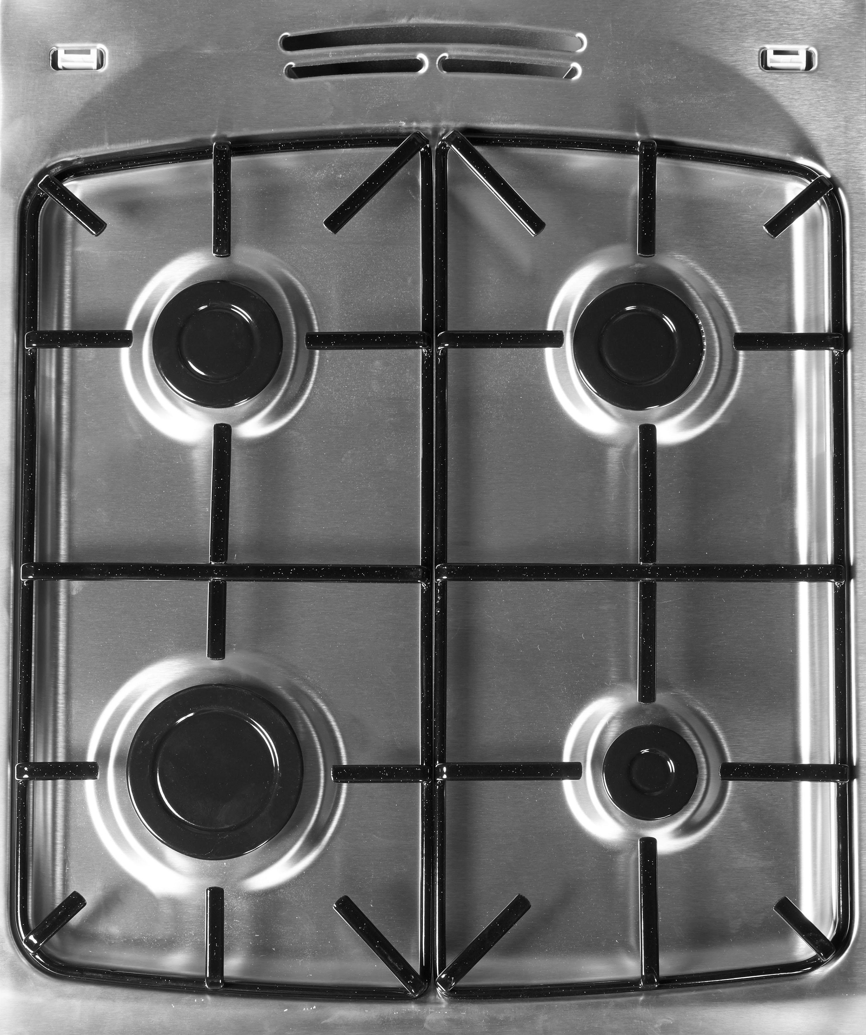 Amica Gas-Standherd SHGG 11568 E, Klassisches Kochen mit direkter Gasflamme und vertrauter Bedienung