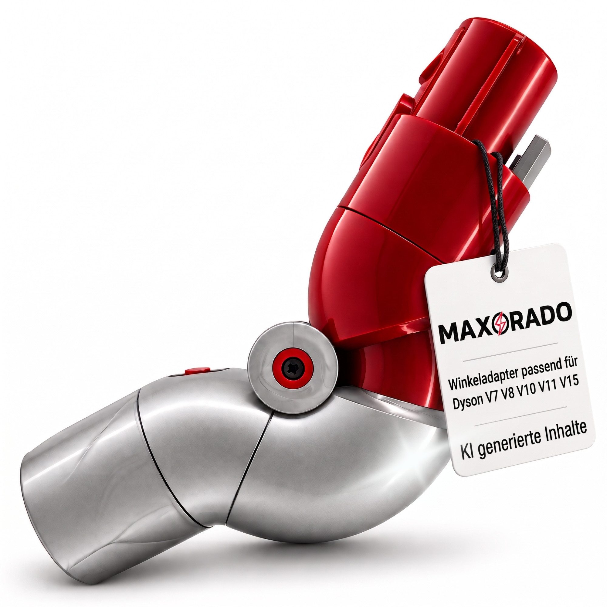 Maxorado Staubsauger-Verlängerungsrohr Winkeladapter Winkel Aufsatz für Dyson V7 V8 V10 V11 V15 Staubsauger, Zubehör für Akkustaubsauger Stabstaubsauger Stilstaubsauger, Biegeadapter Zubehör Ersatzteil Rohr