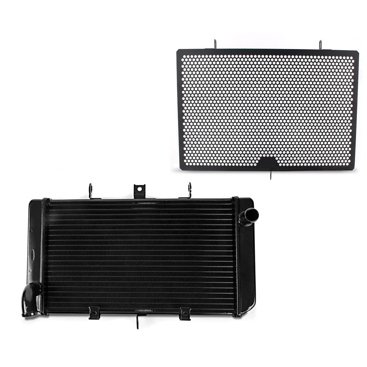 Halter Kühlerabdeckung passend für Kawasaki Z 800 13-16 + Wasserkühler Radiat