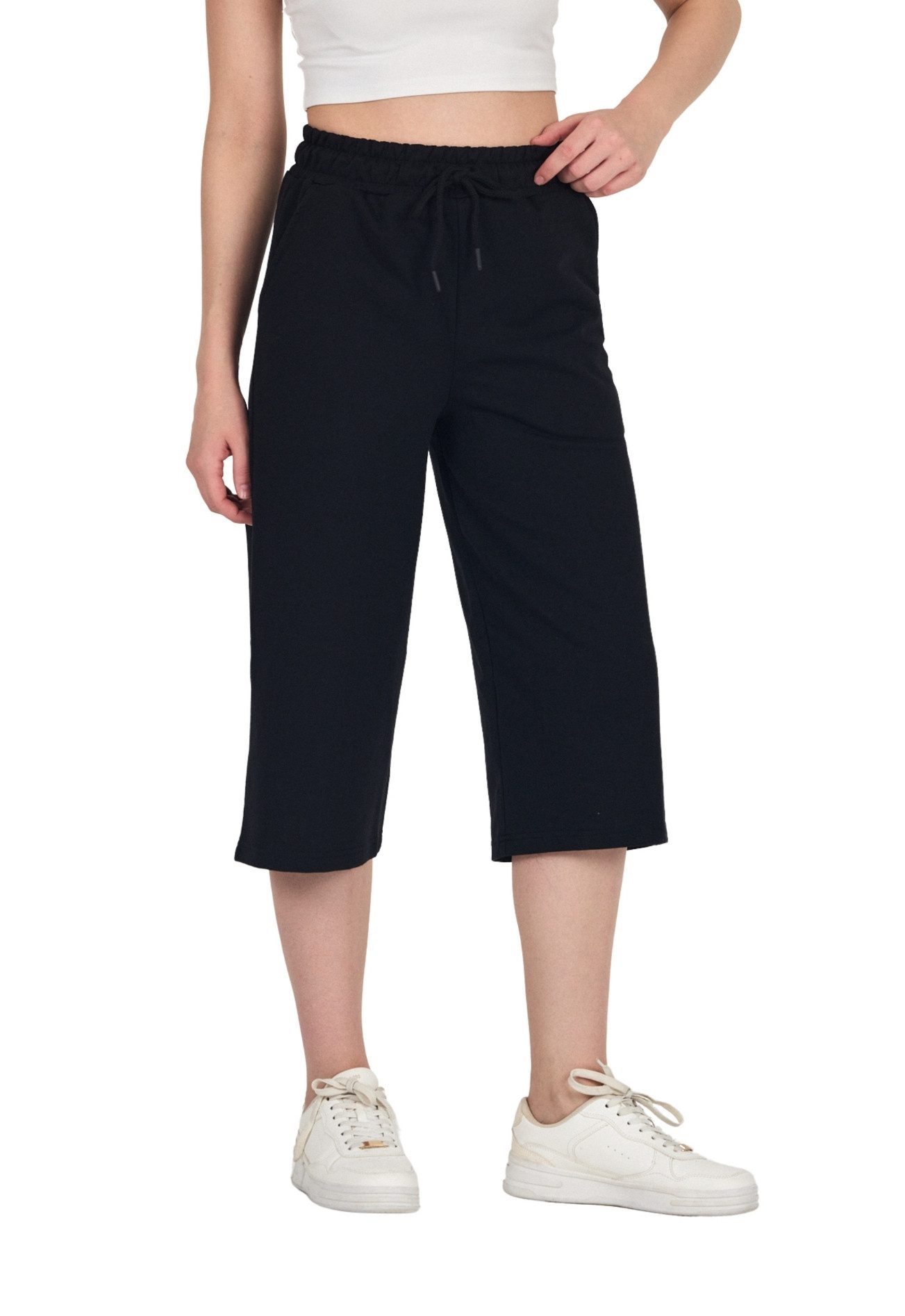COMEOR 3/4-Hose COMEOR Damen Capri Sweatpants – Bequeme 3/4 Jogginghose günstig online kaufen
