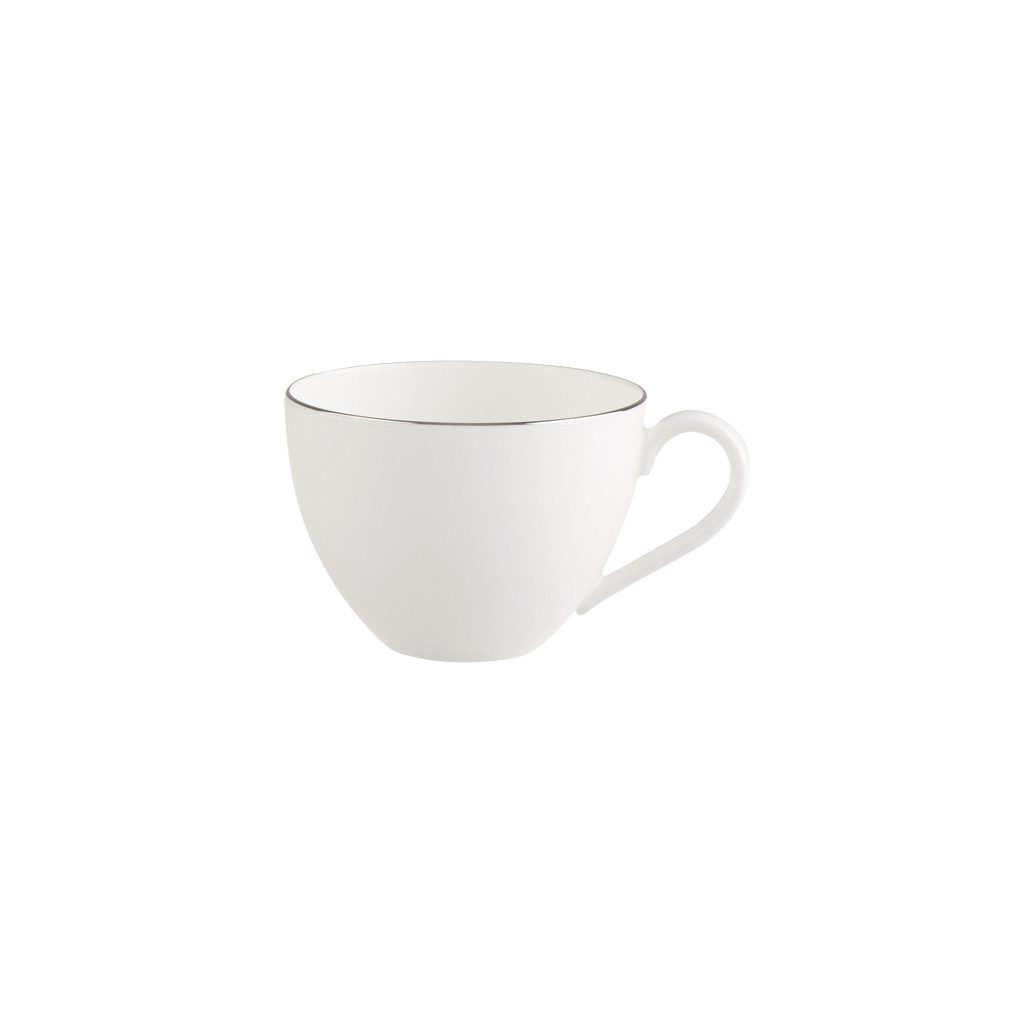 Villeroy & Boch Tasse Anmut Kaffeeobertasse, 1-tlg., Porzellan, Premium Bone Porcelain, spülmaschinenfest, Made in Germany