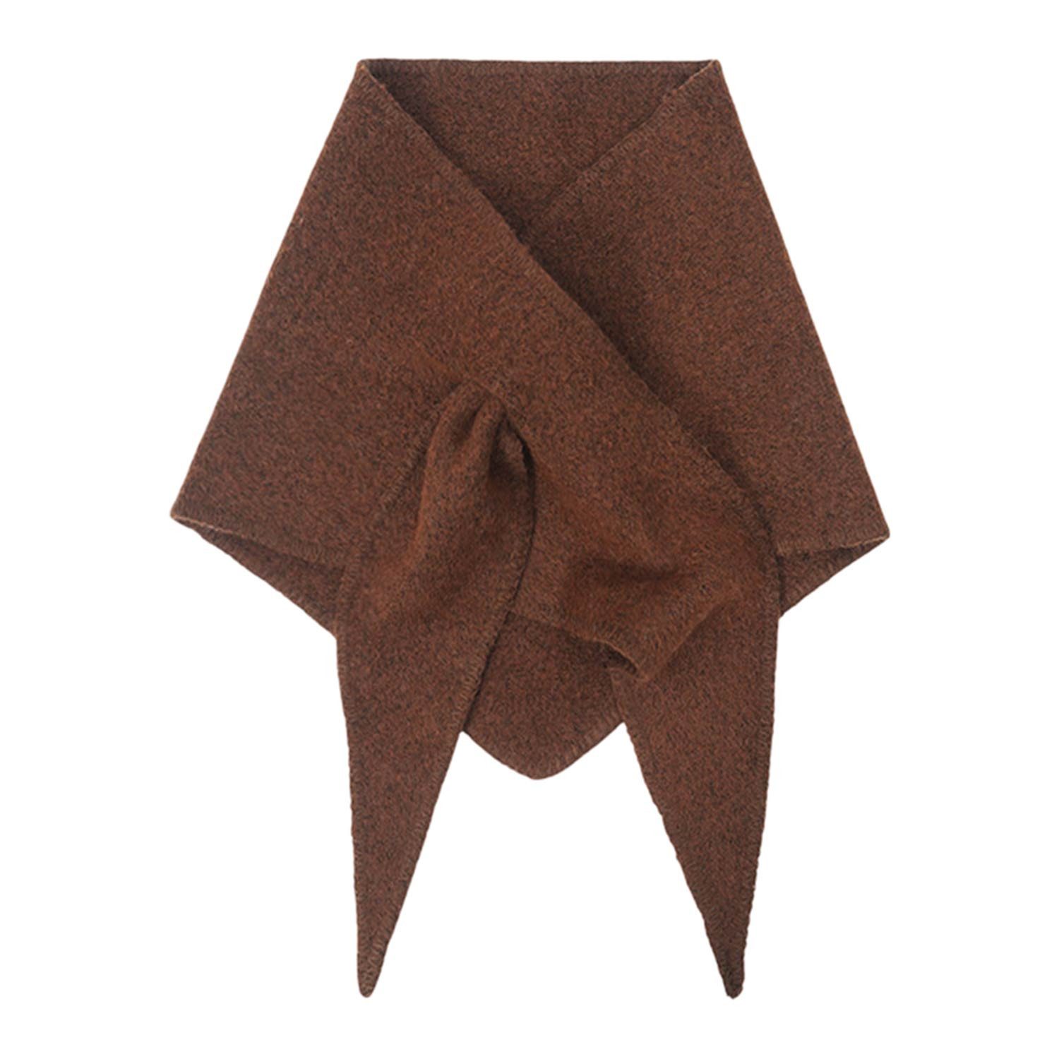 Refttenw Dreieckstuch Damen Schal Bequem & Warm Kopftuch Umhang Klassisches günstig online kaufen
