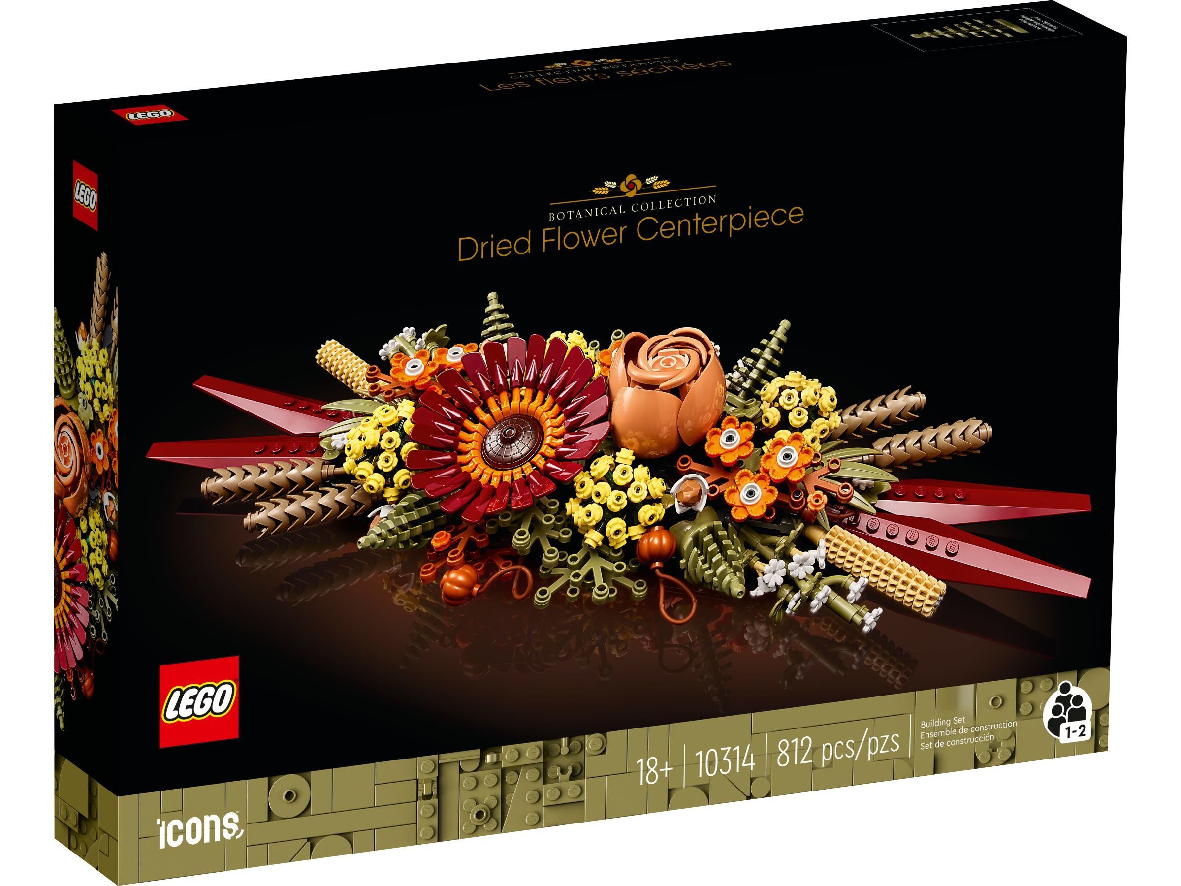 LEGO® 10314 Trockenblumengesteck Konstruktionsspielsteine günstig online kaufen