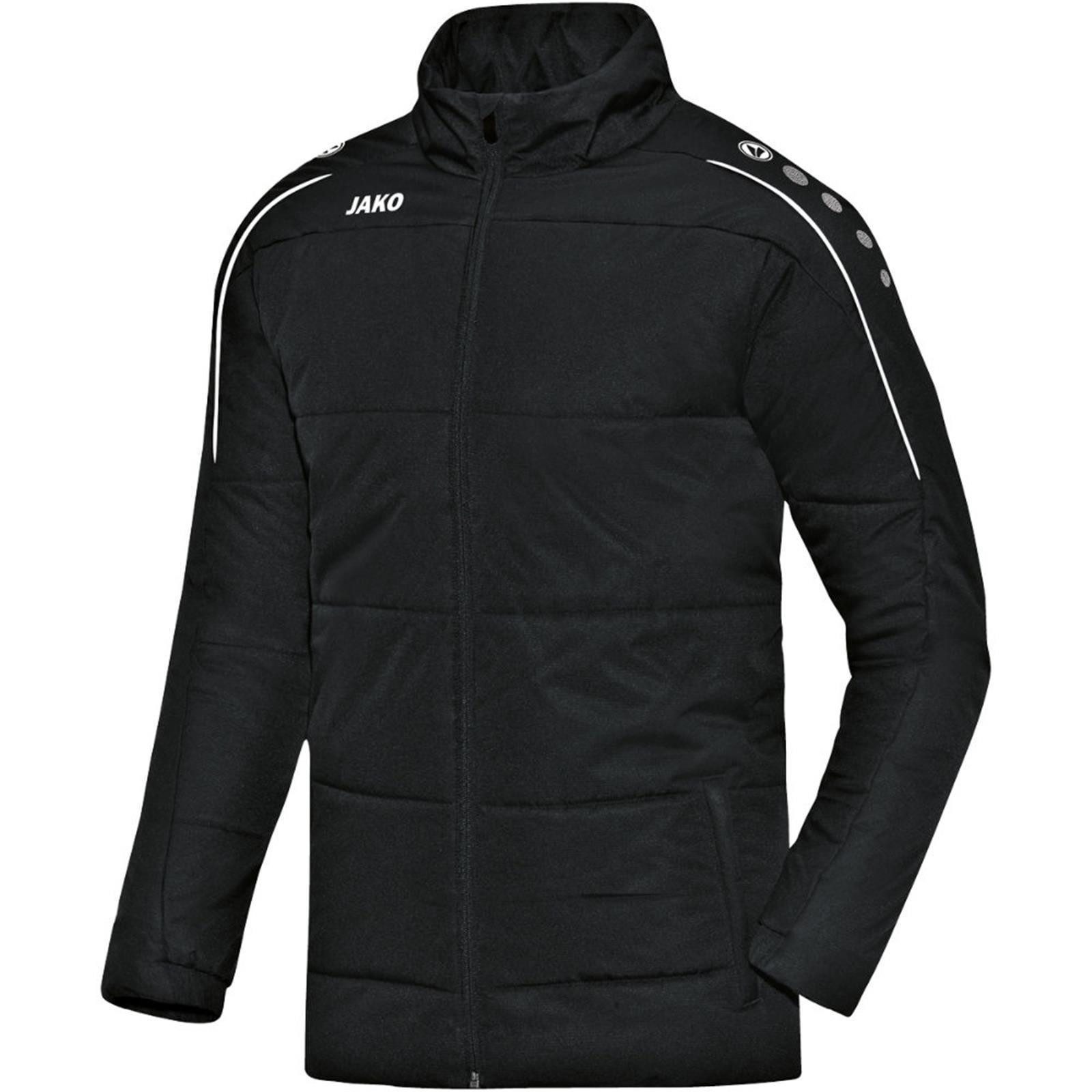 Jako Allwetterjacke Jako Coachjacke Classico Kinder Schwarz atmungsaktiv