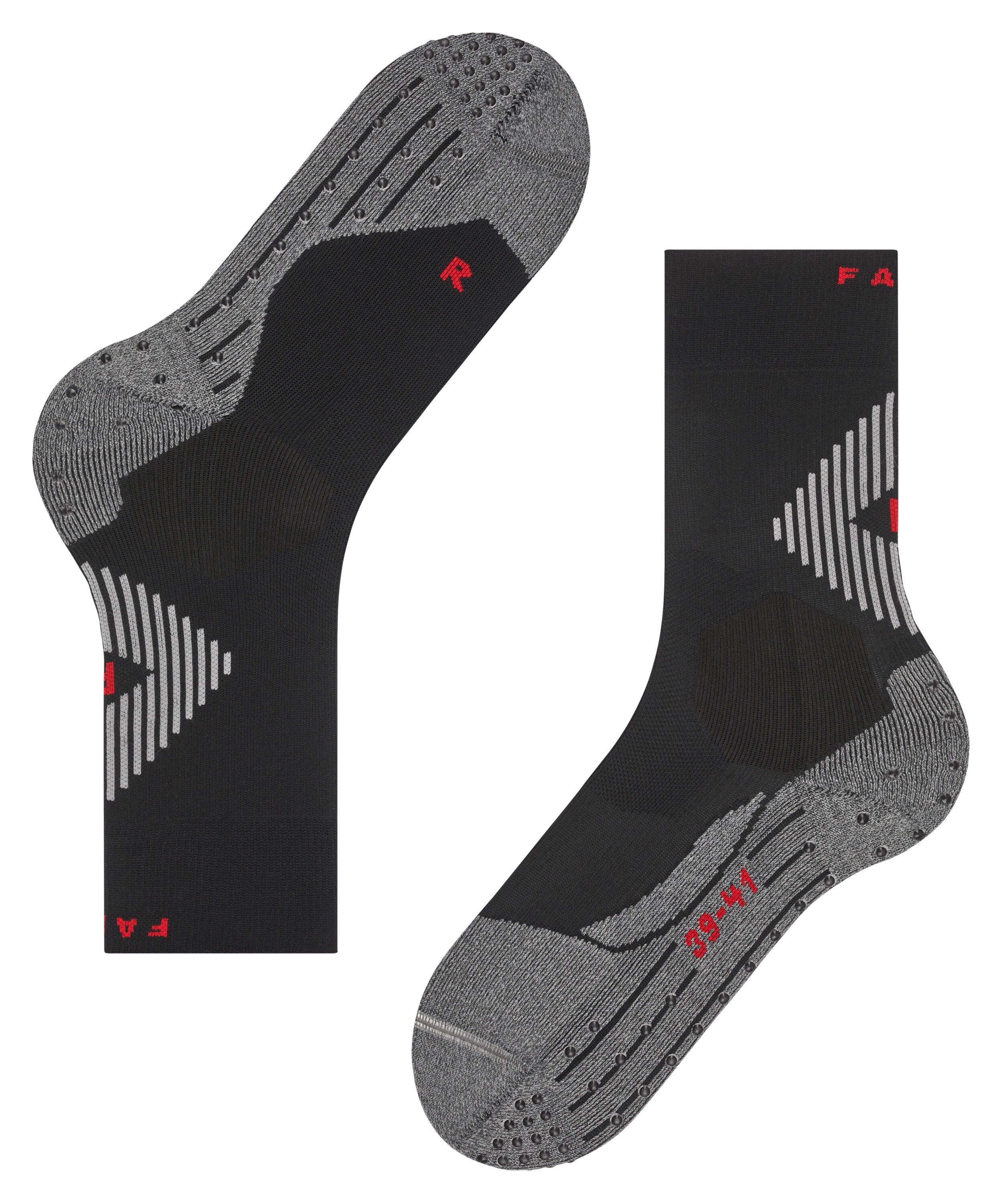 FALKE Kompressionsstrümpfe 4GRIP Stabilizing Socken (1-Paar) erhöht die Stabilität und maximiert den Halt