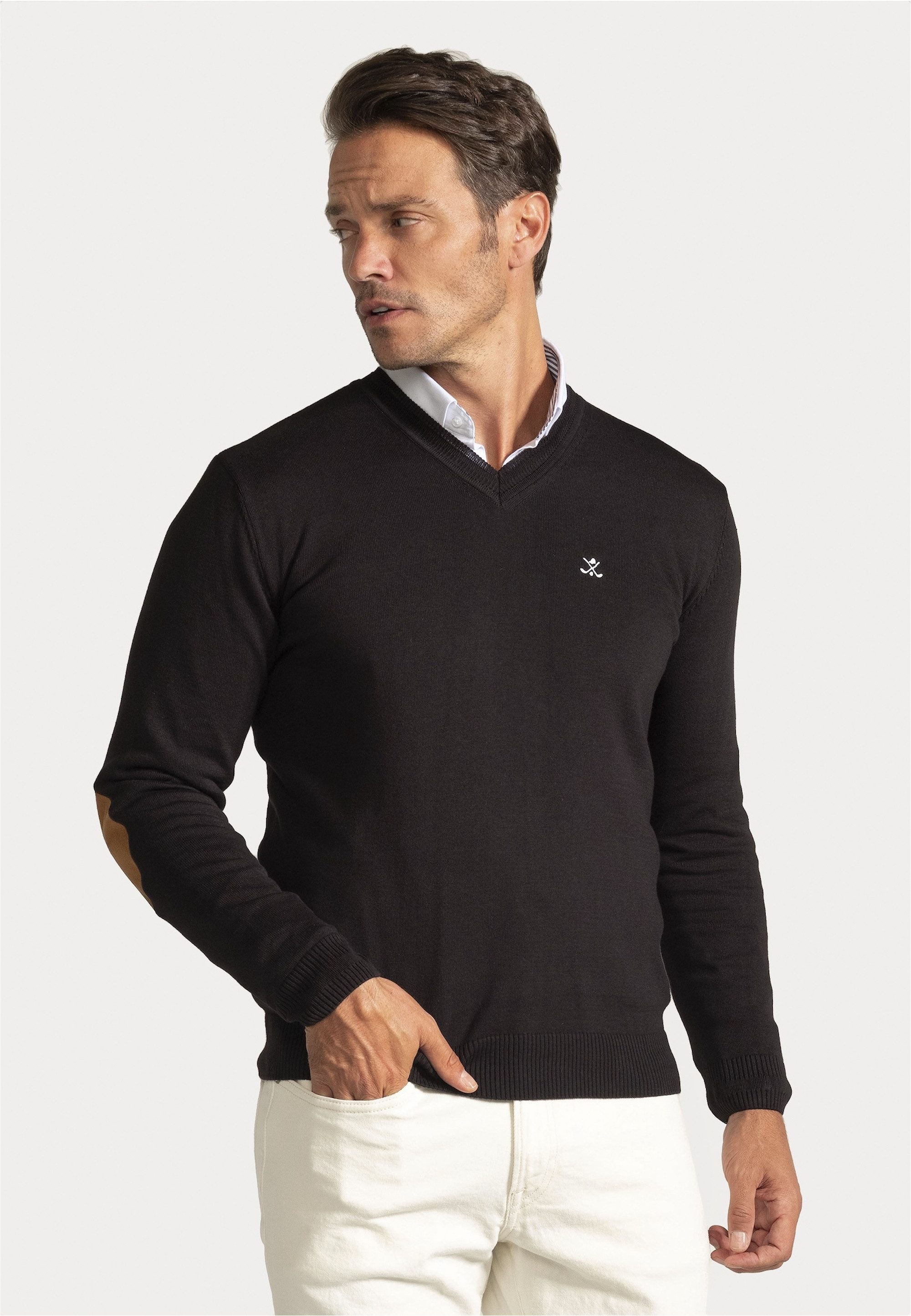 SIR RAYMOND TAILOR Strickpullover Los Angeles (1-tlg) mit klassischem V-Aus günstig online kaufen