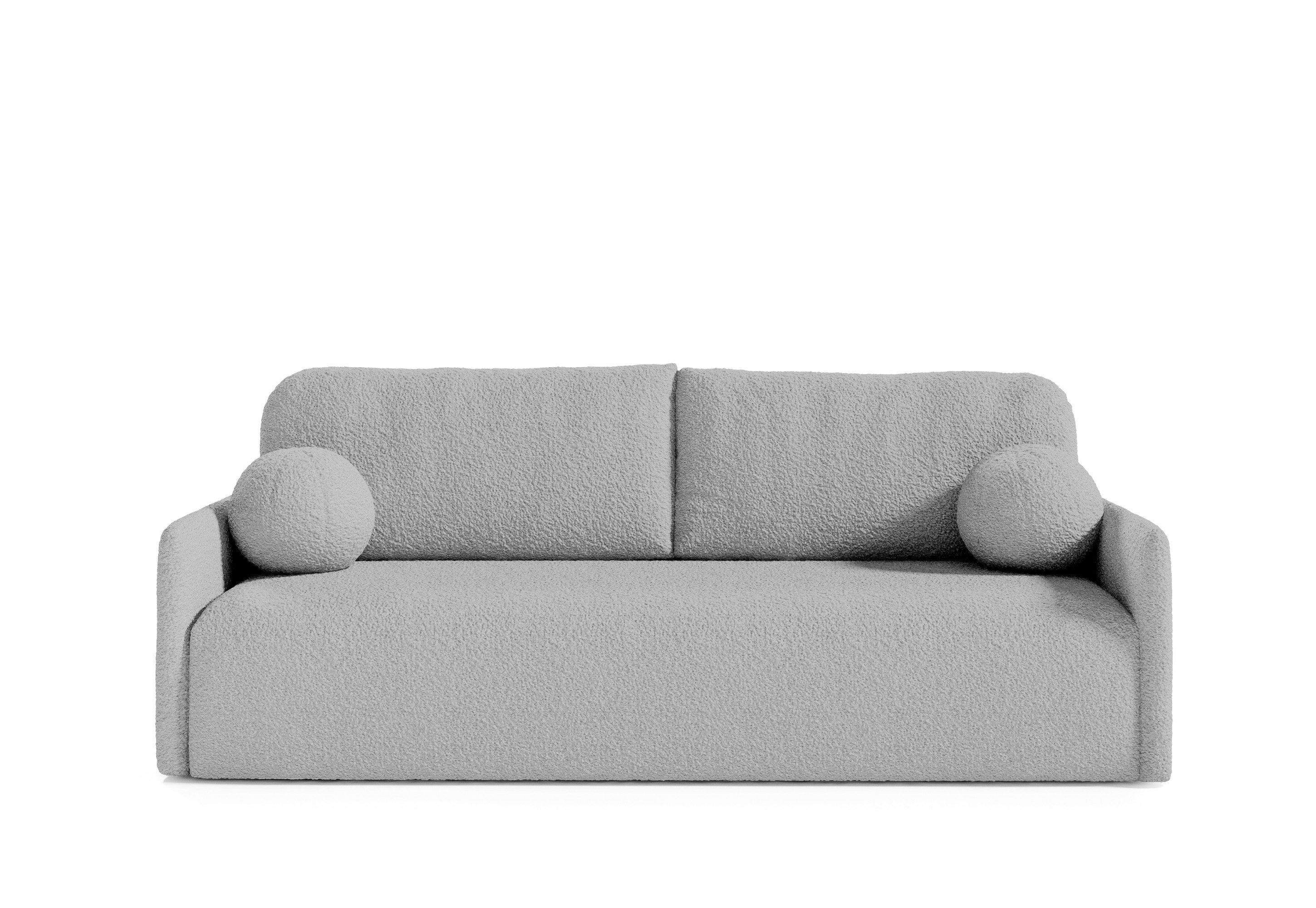 Alpi-Möbel Ecksofa mit Schlaffunktion und Bettkästen GLOW - 194x140 cm