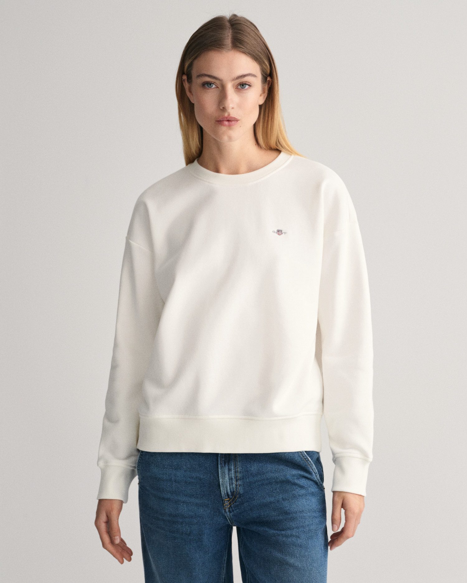 Gant Sweatshirt SHIELD C-NECK SWEAT Grafische günstig online kaufen