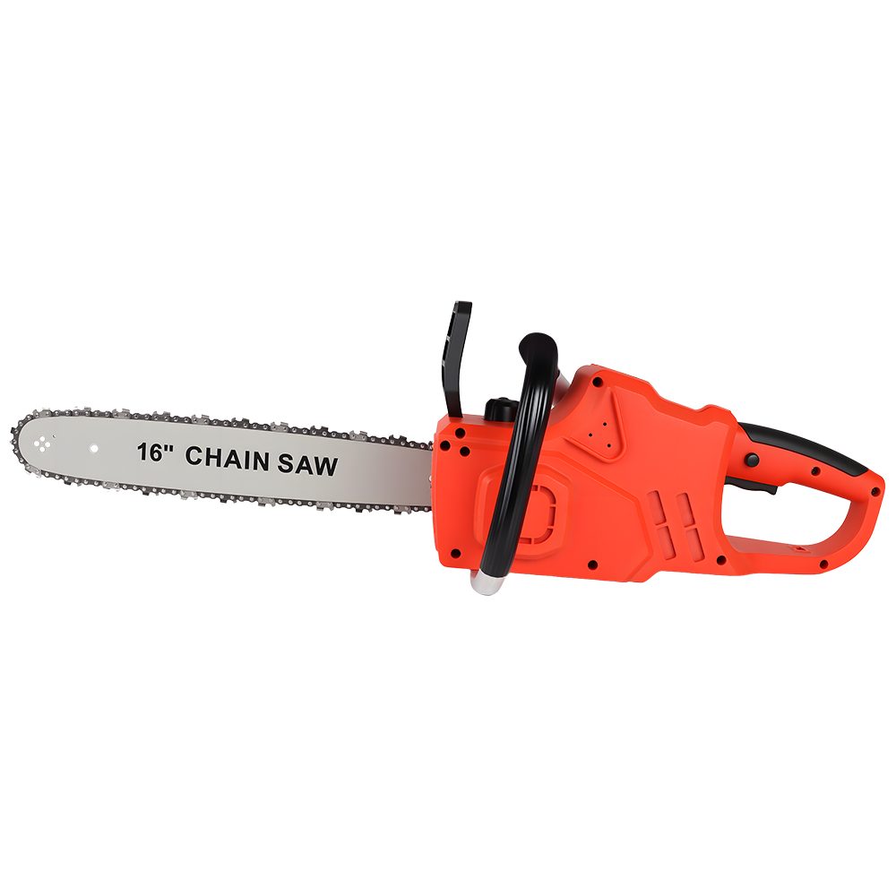 PODOFO Akku-Kettensäge Kettensäge Elektrische Kettensäge 42V 16", Ladegerät nicht im Lieferumfang enthalten