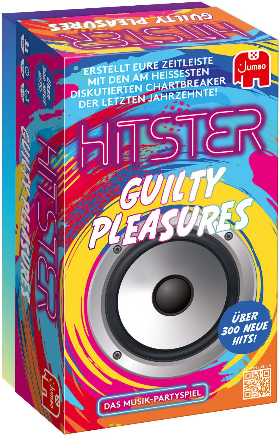 Jumbo Spiele Spiel Hitster Guilty Pleasure, Partyspiel