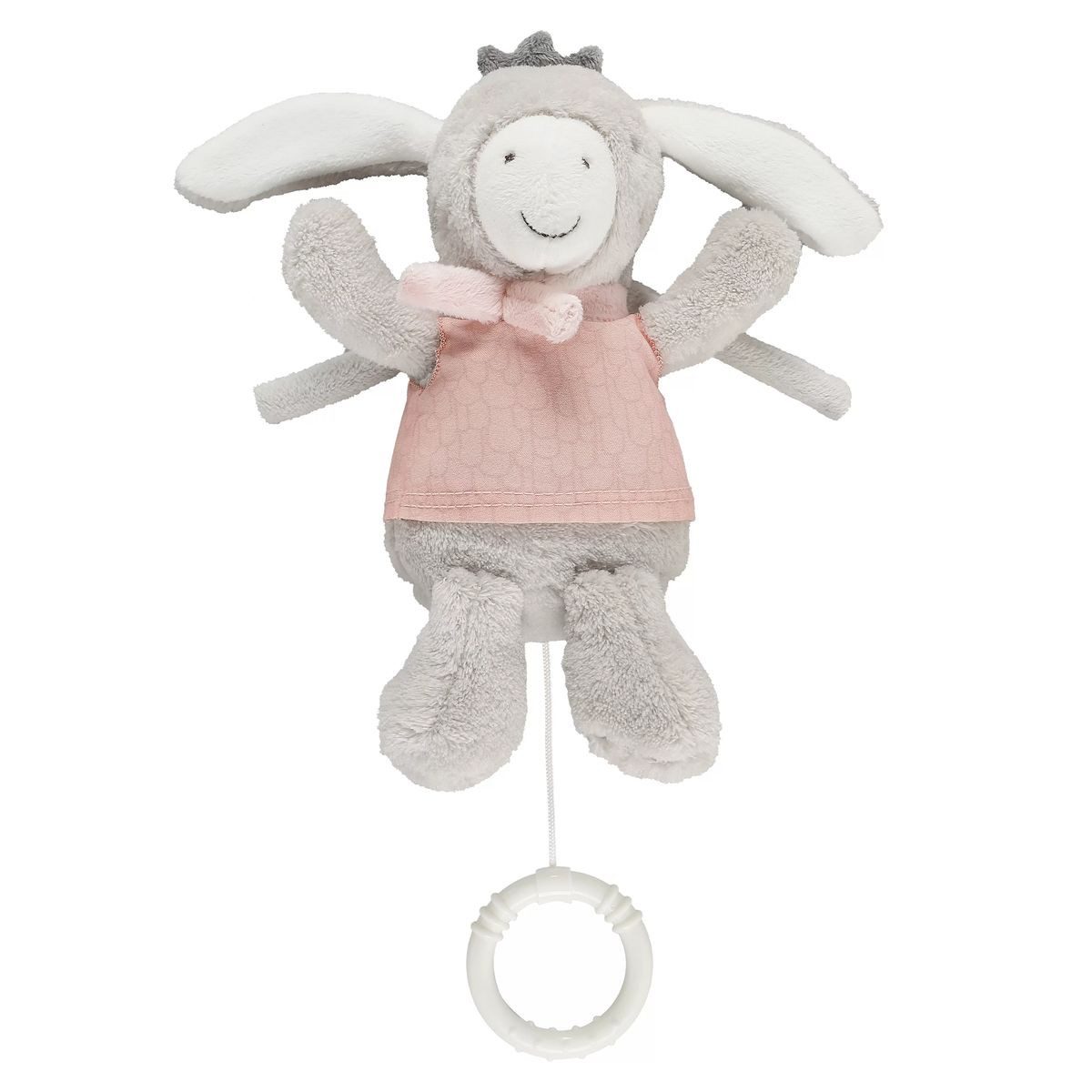 kindsgard Spieluhr Slumma - Esel - Rosa, Baby Spieluhr Einschlafhilfe