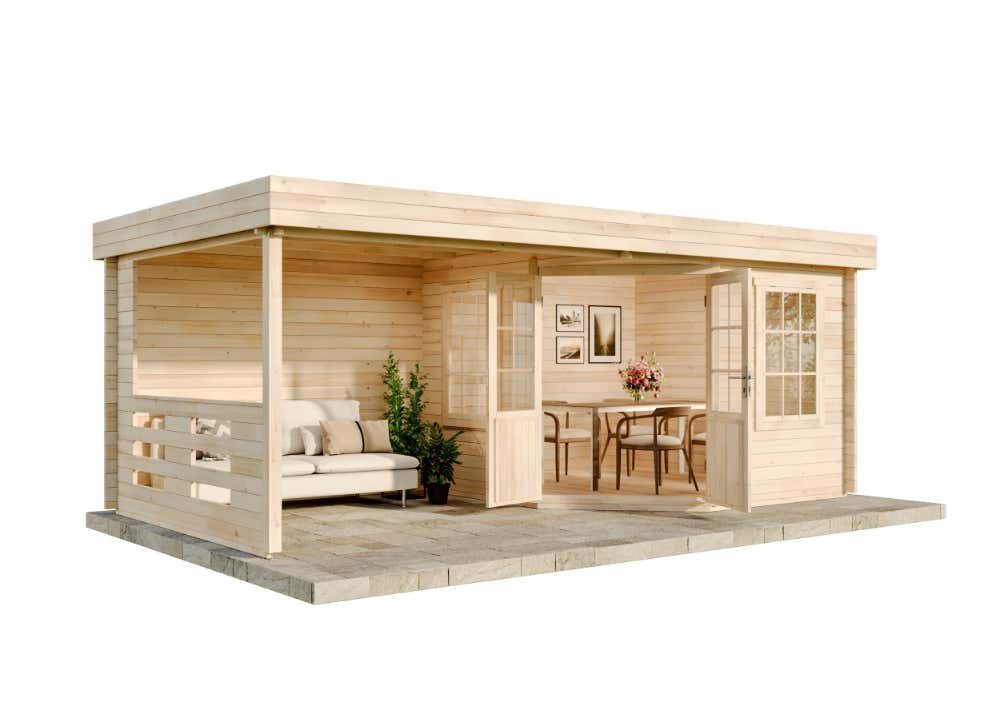 Gartenhaus Holz Hanna-40