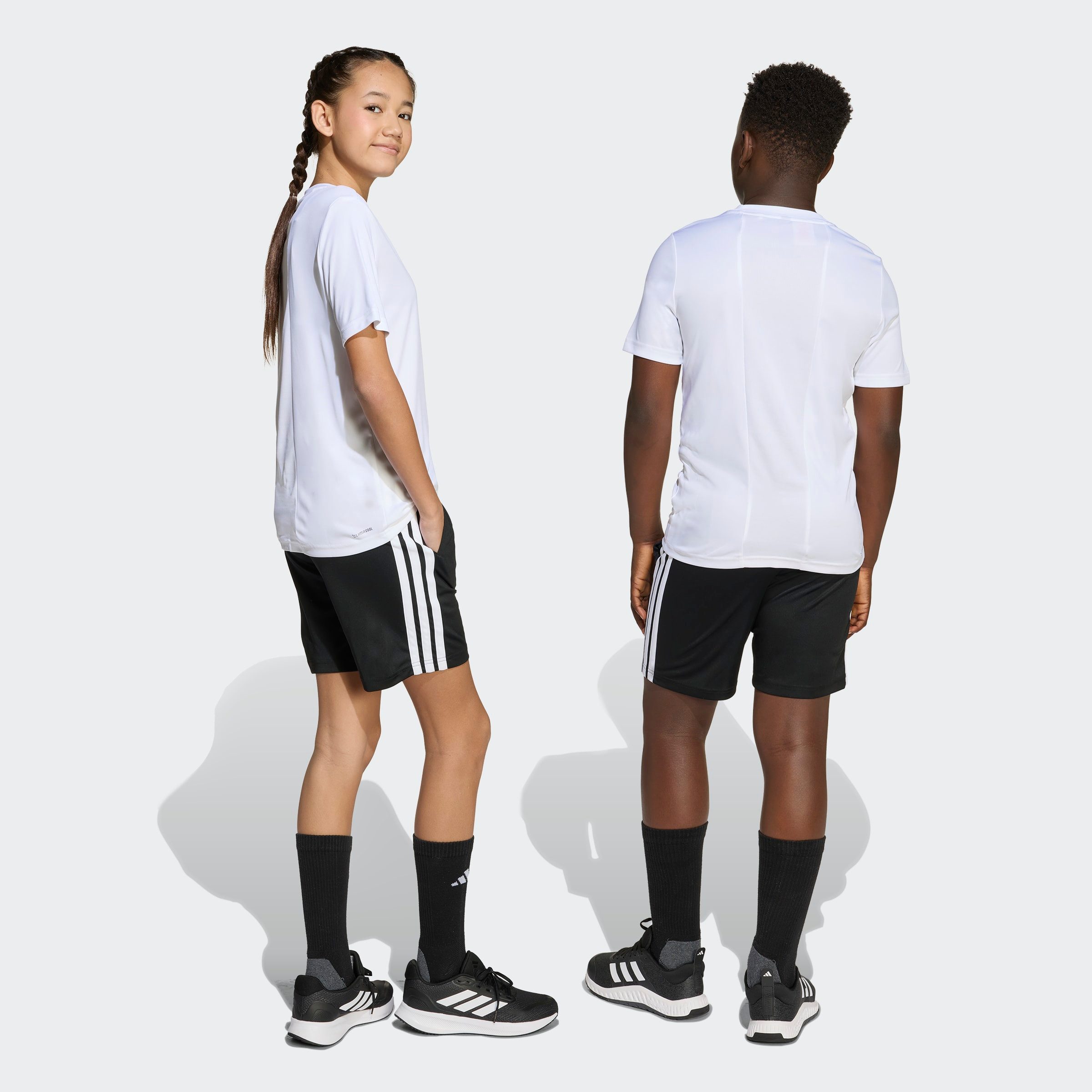 adidas Sportswear Trainingsanzug TRAIN ESSENTIALS 3-STREIFEN KIDS -SET (2-tlg)