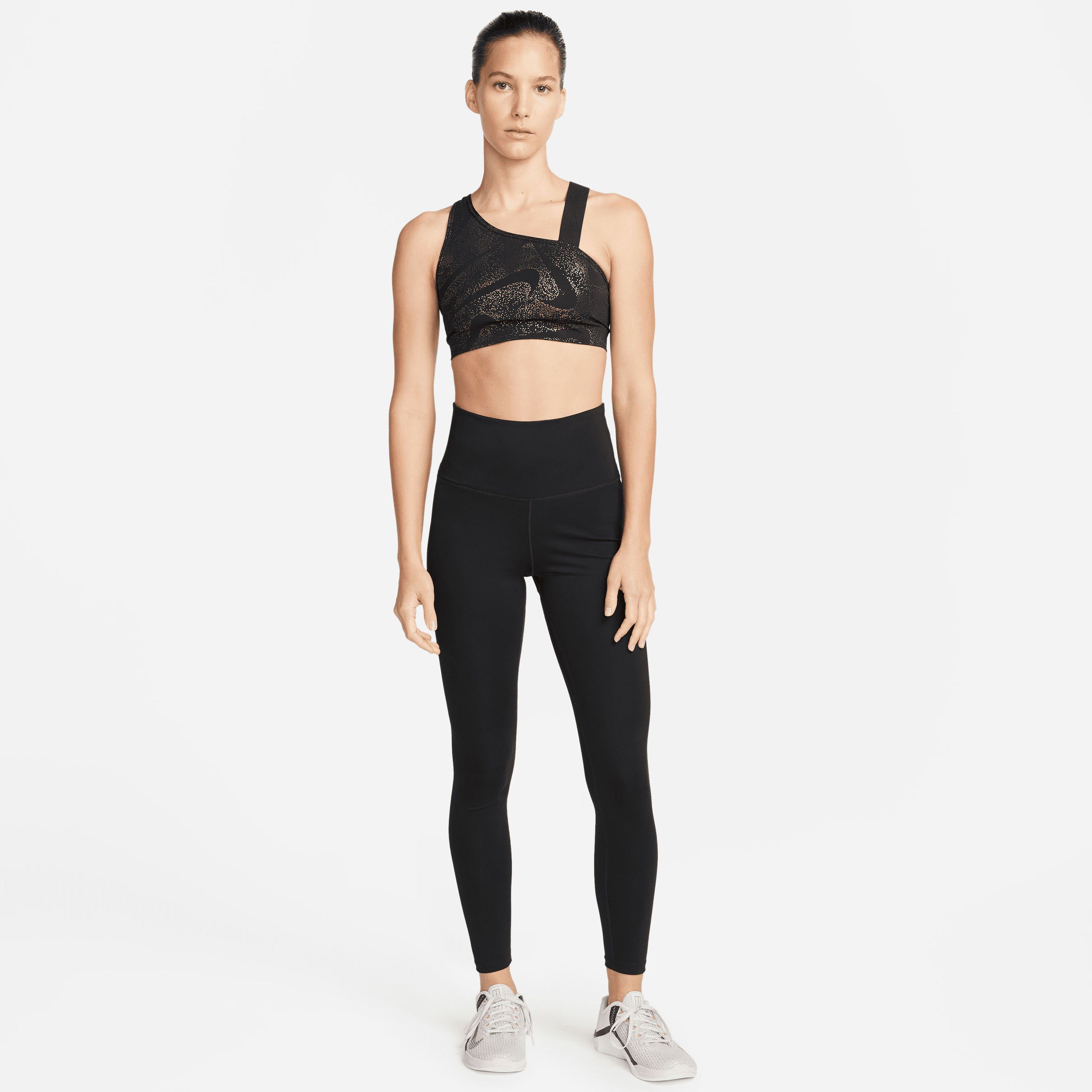 Non-Padded Asymmetrical Sports Women's Nike Sport-BH Bra Medium-Support