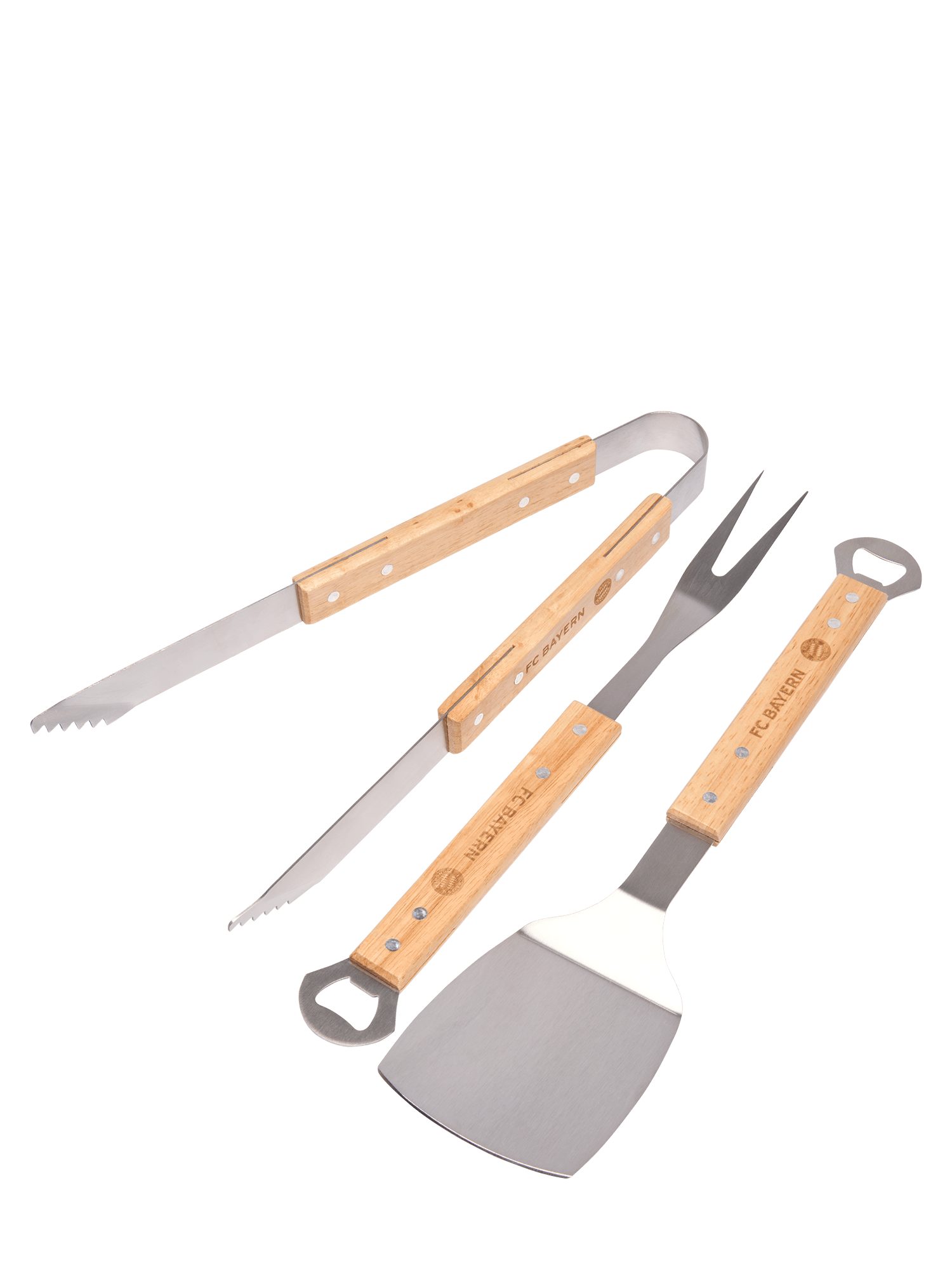 FC Bayern München Grillhandschuhe FC Bayern München Grillbesteck 3er-Set I günstig online kaufen