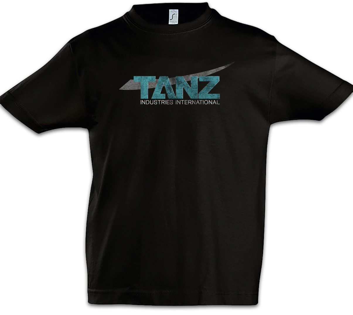 Print-Shirt Tanz Industries Kinder T-Shirt Salvation Symbol Sign Logo Zeichen