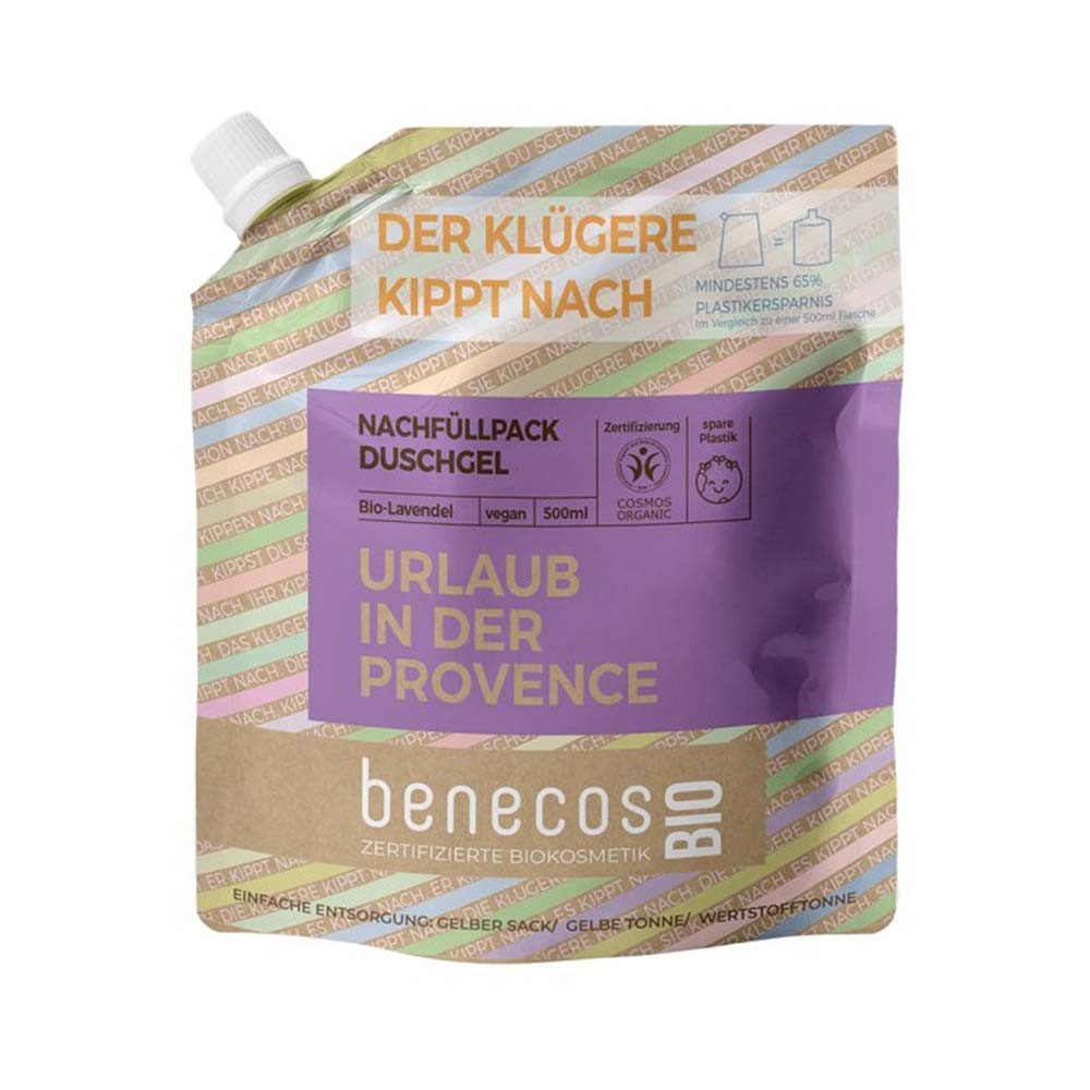 Benecos Duschgel Lavendel - Duschgel Refill 500ml