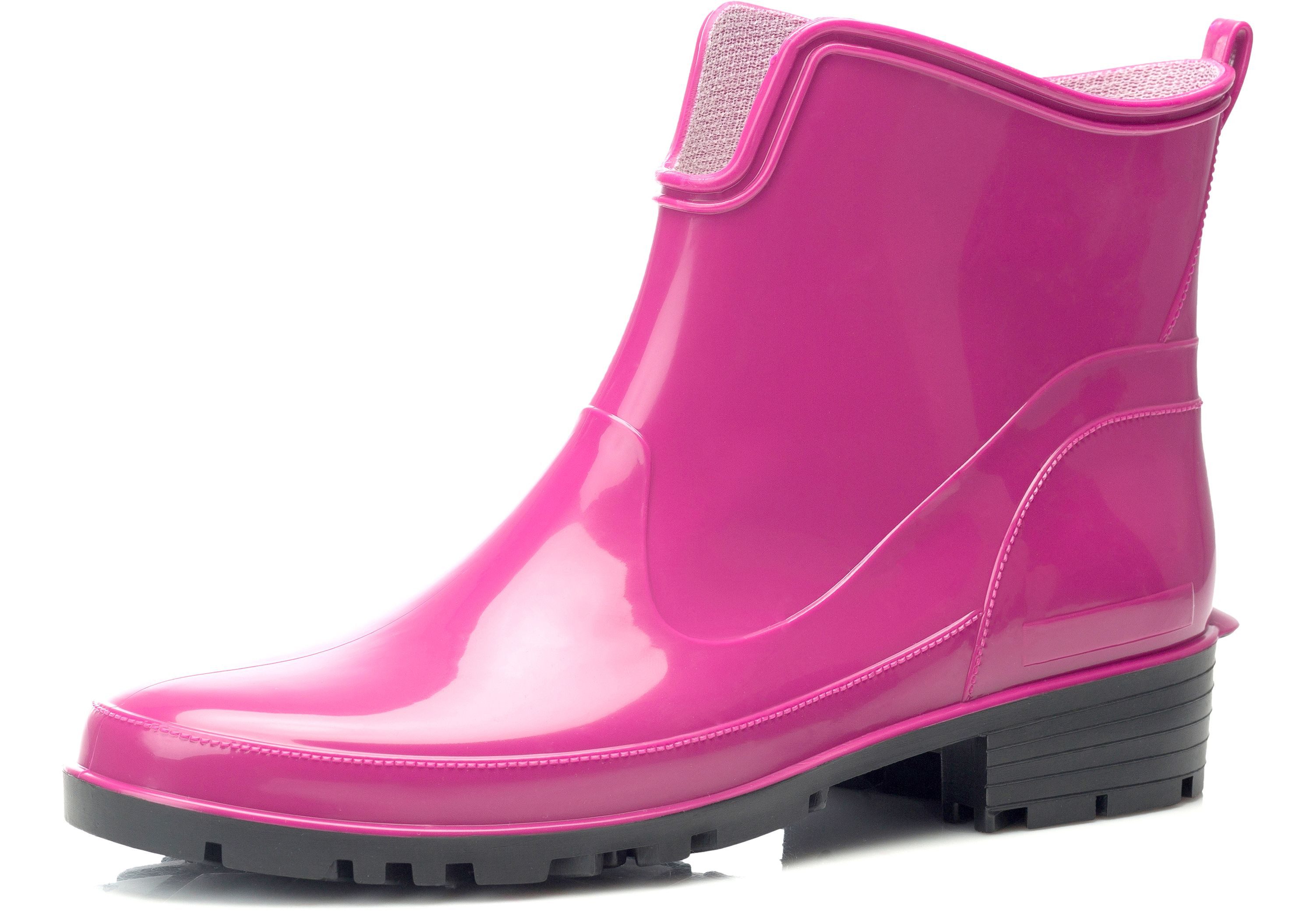 Ladeheid Gummistiefeletten LA-930 kurze Boots für günstig online kaufen