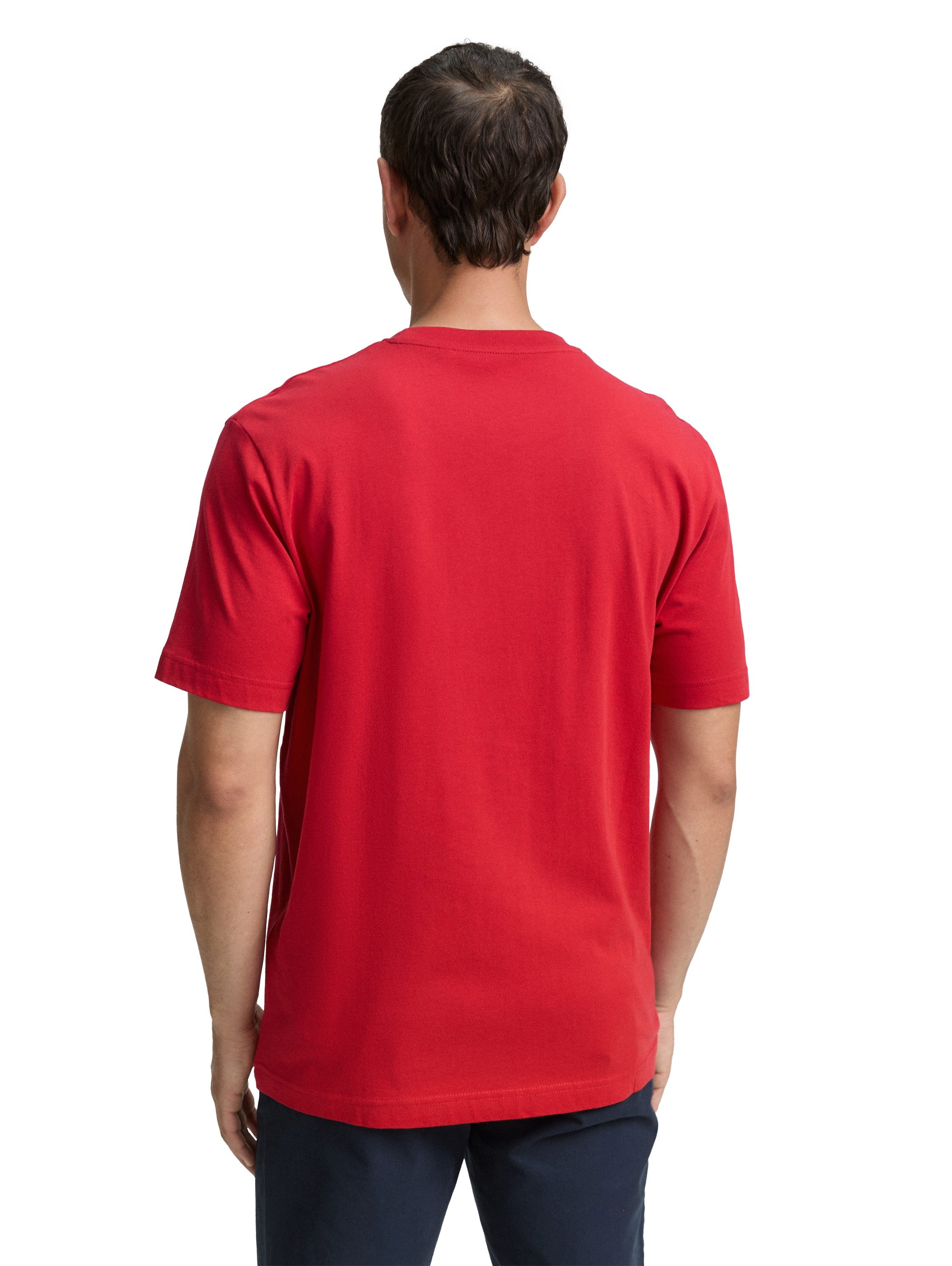 TOM TAILOR T-Shirt mit großem Logofrontprint günstig online kaufen