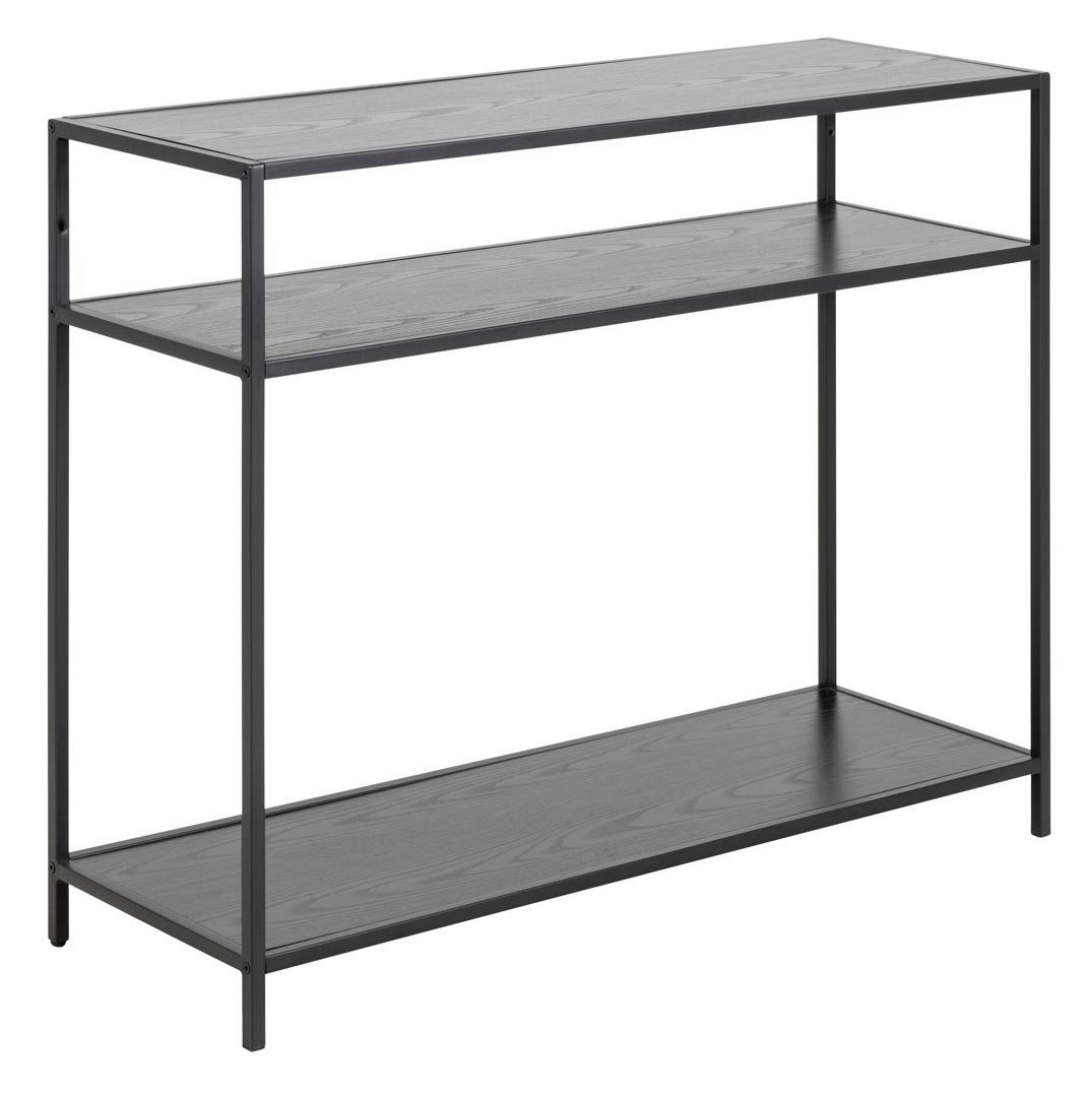 ACTONA GROUP Konsolentisch Sea Konsolentisch 35x100cm 2 Ablagen schwarz.