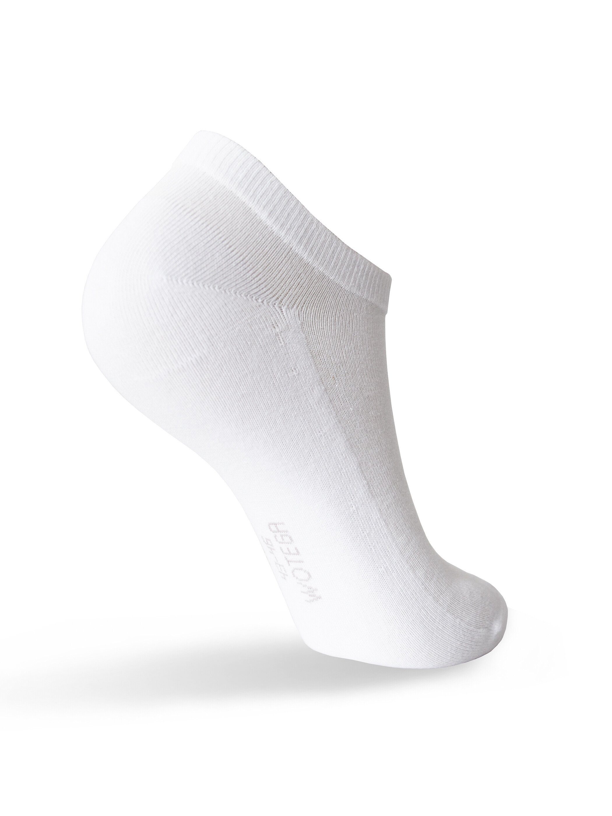 Sneaker Socken (Brilliant Sneakersocken Weiß White (Set, 6er-Pack) WOTEGA modische 114001) Floki