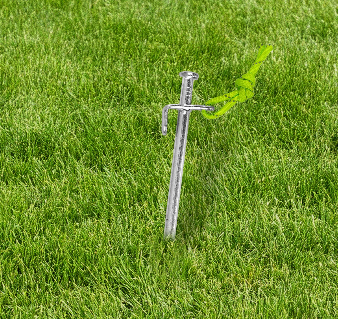 Moritz Zelthering Zelthering mit L-Haken 1 Stk. 30 cm, (1-St)