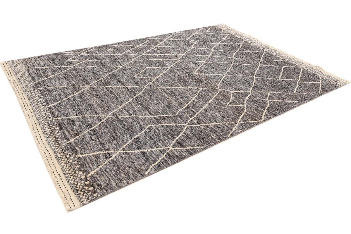 Orientteppich Berber Maroccan 203x315 Handgeknüpfter Orientteppich, mm Nain Höhe: Moderner rechteckig, Trading, 20