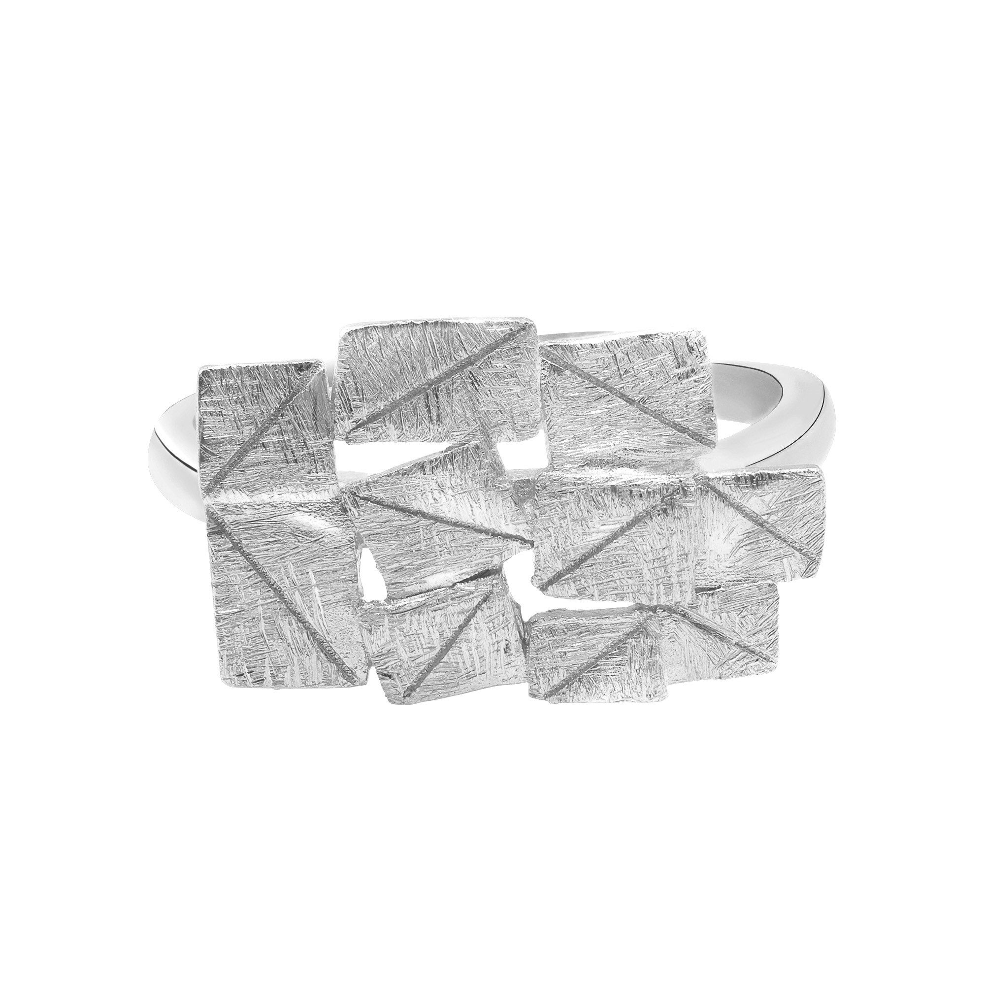 Heideman Fingerring Partis S silberfarben poliert (Ring, 1-tlg., inkl. Geschenkverpackung), One Size Ring Frauen