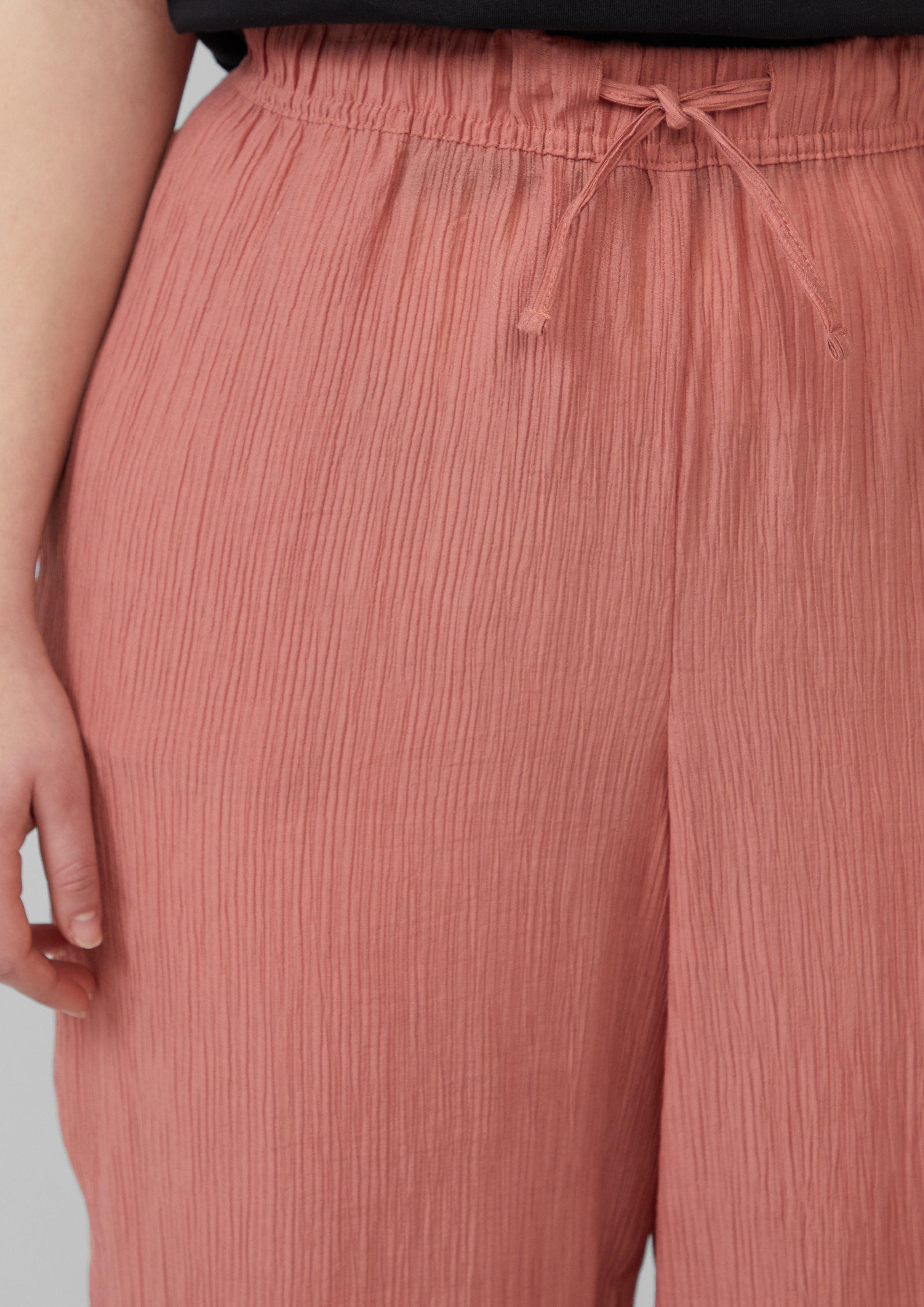 QS Stoffhose Culotte aus Viskosemix günstig online kaufen