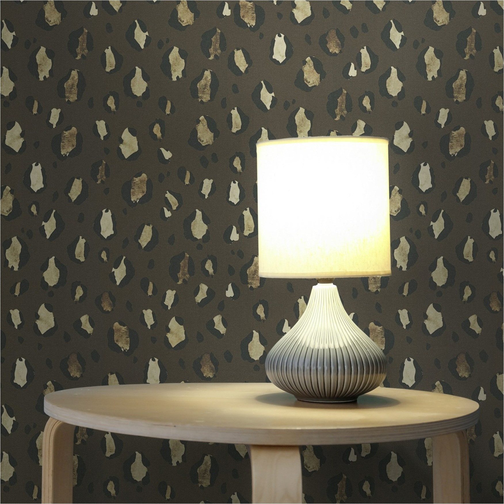 Vliestapete TADESSI Tiertapete M1-No.12005 Tapete Leopardenmuster Braun Beige
