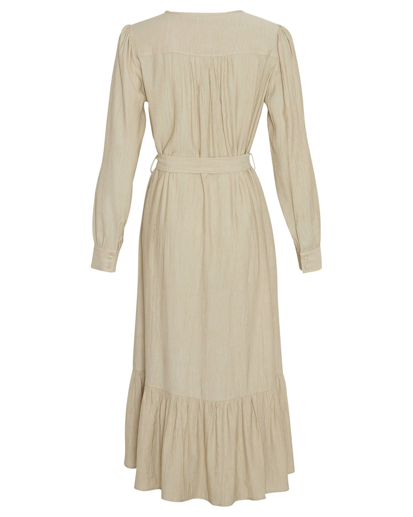 Kleid Sommerkleid Moss sand CARINE (21) (1-tlg) Damen Copenhagen Langarm