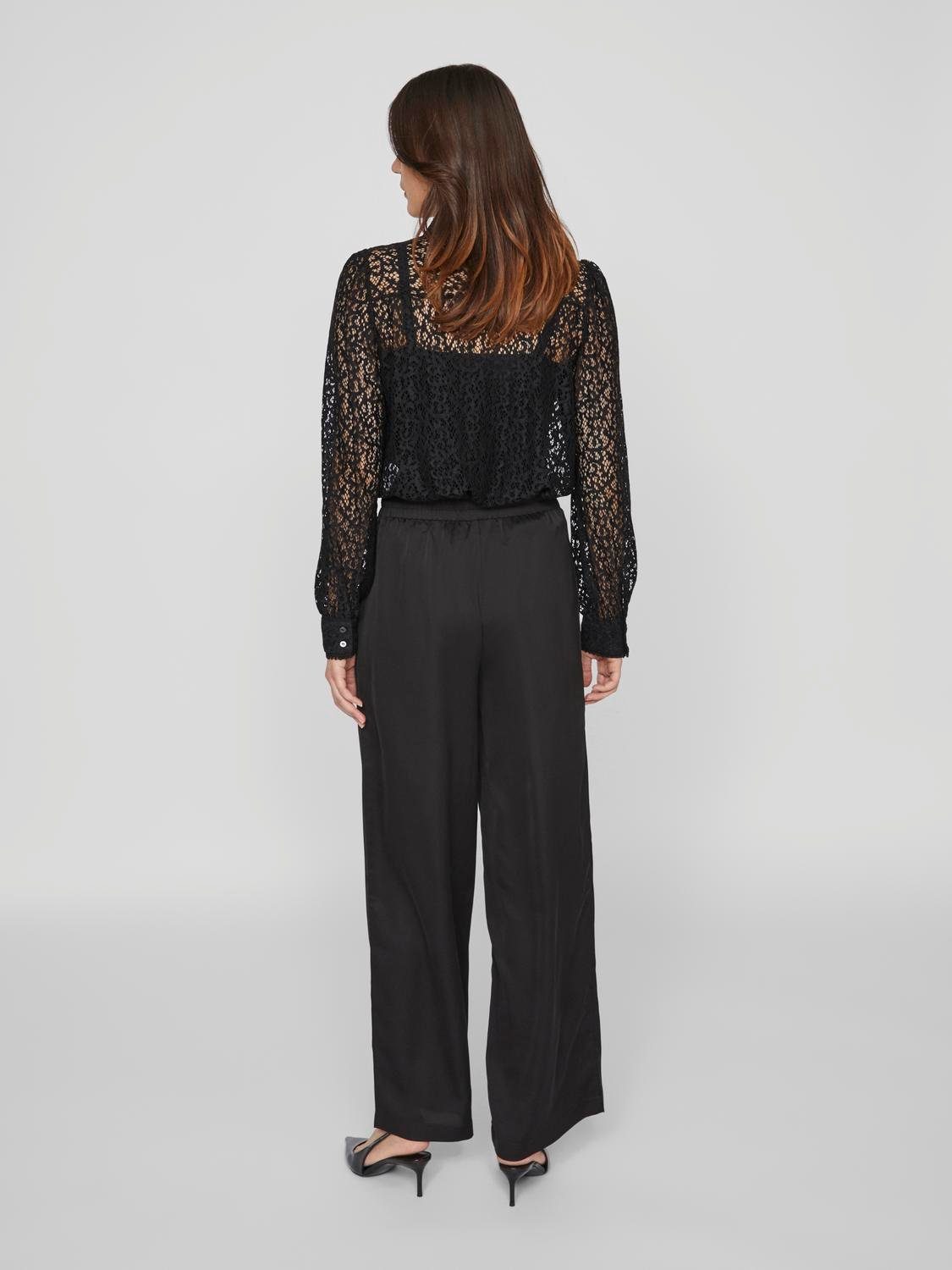 Vila Schlupfhose VIELLETTE HW WIDE PANTS-NOOS günstig online kaufen