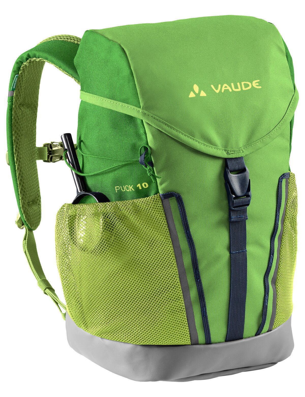 VAUDE Trekkingrucksack Puck 10, Kinderrucksack inklusive Regenhülle und Sitzmatte, 10 Liter
