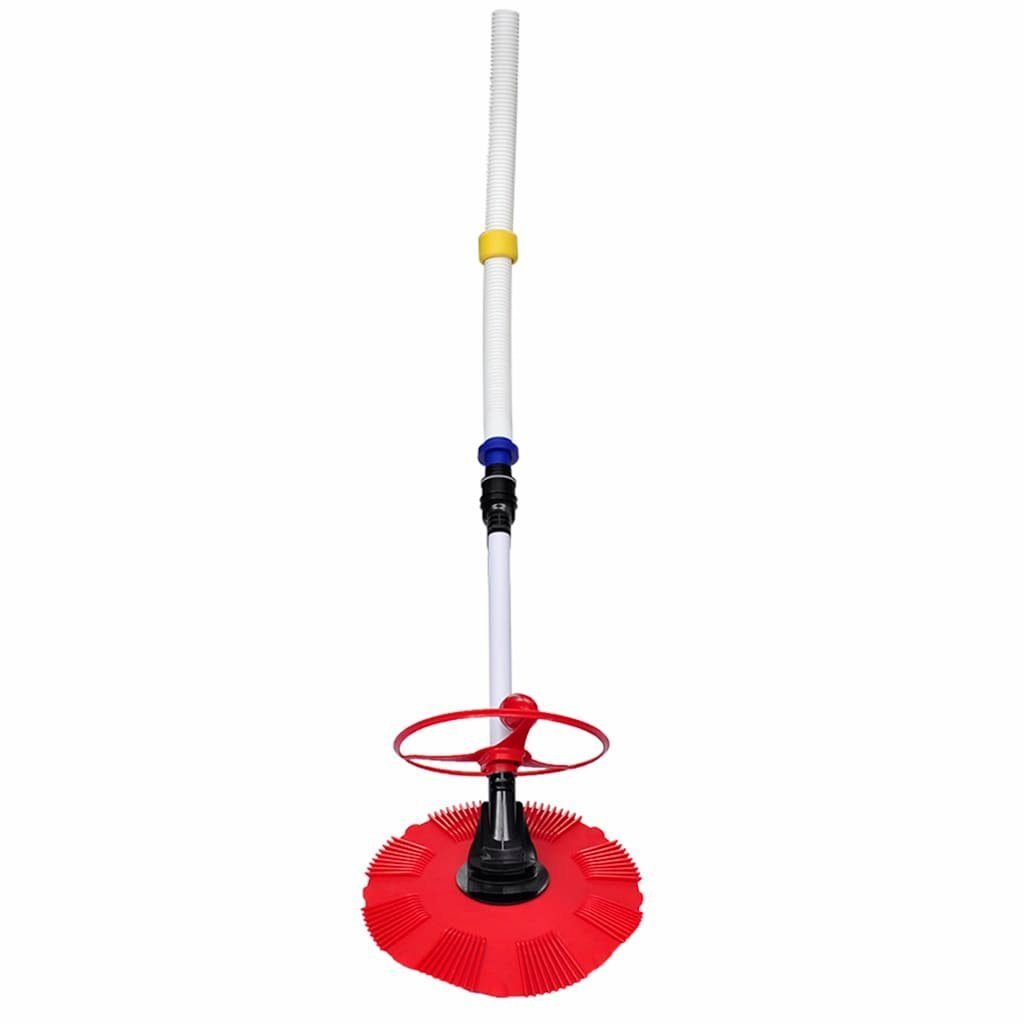 vidaXL Poolbodensauger Automatischer Pool Bodensauger Rot vidaXL
